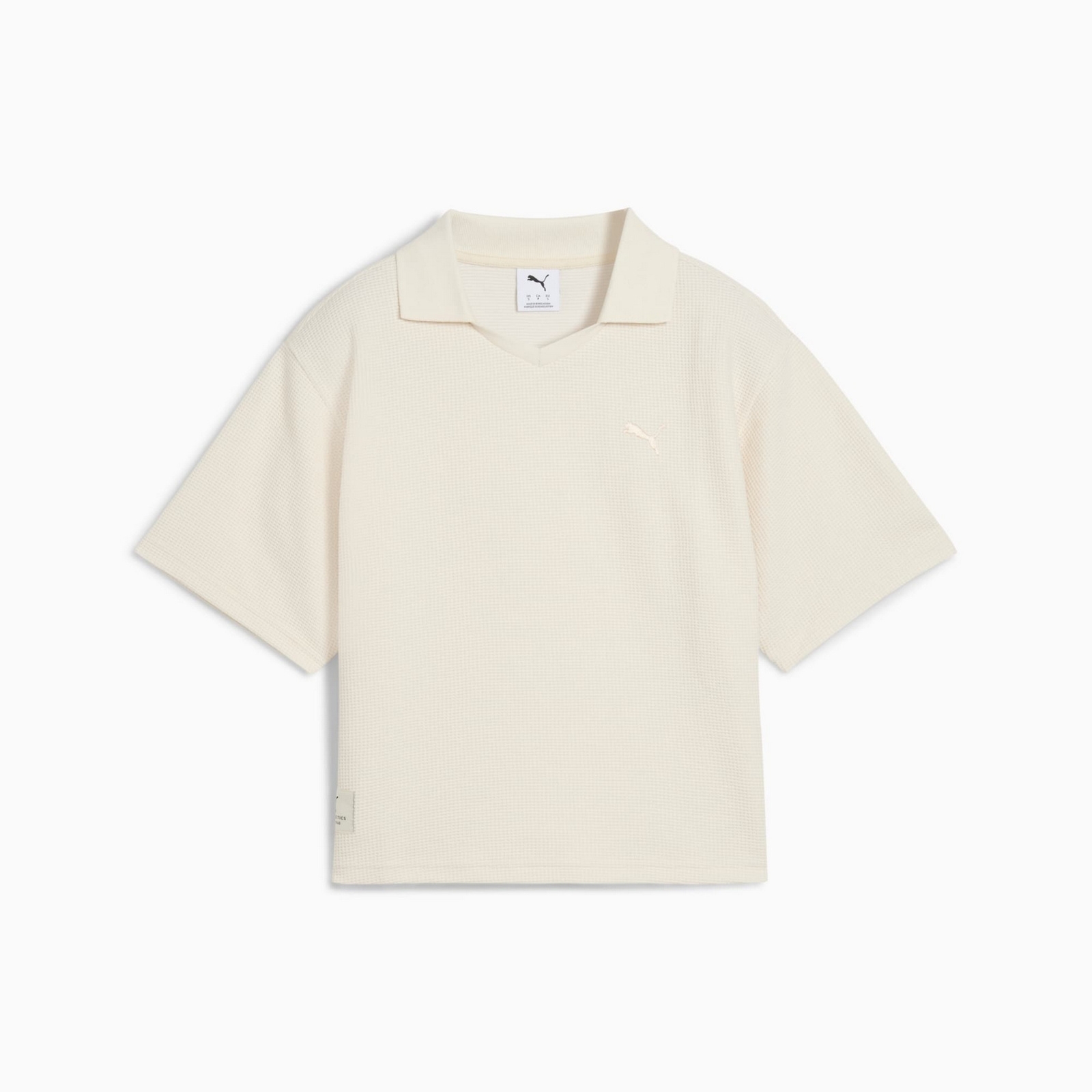 Koszulka damska Puma CLASS RELAXED PINNACLE be�owa 68812787