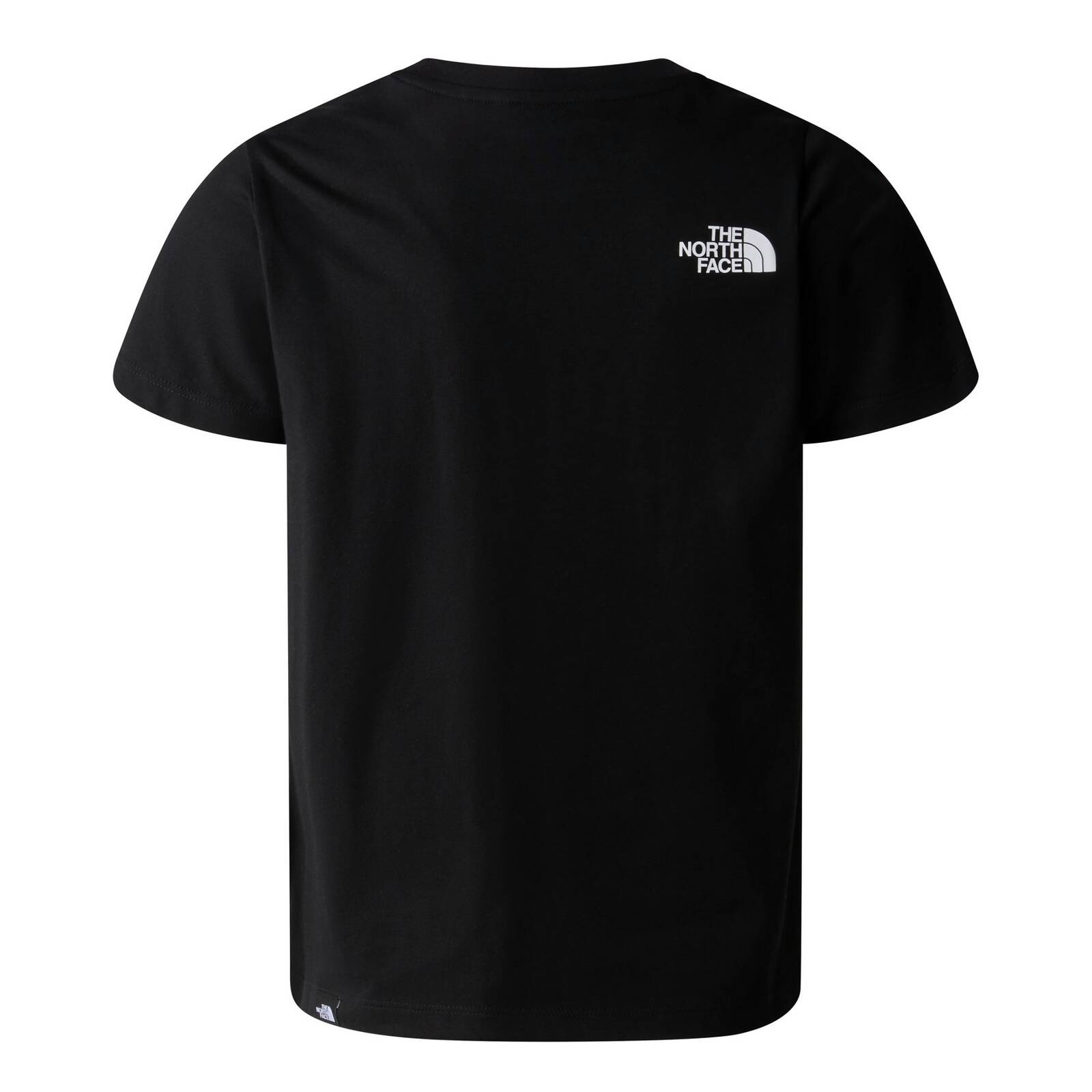 Koszulka dziecięca The North Face S/S SIMPLE DOME czarna NF0A87T4JK3