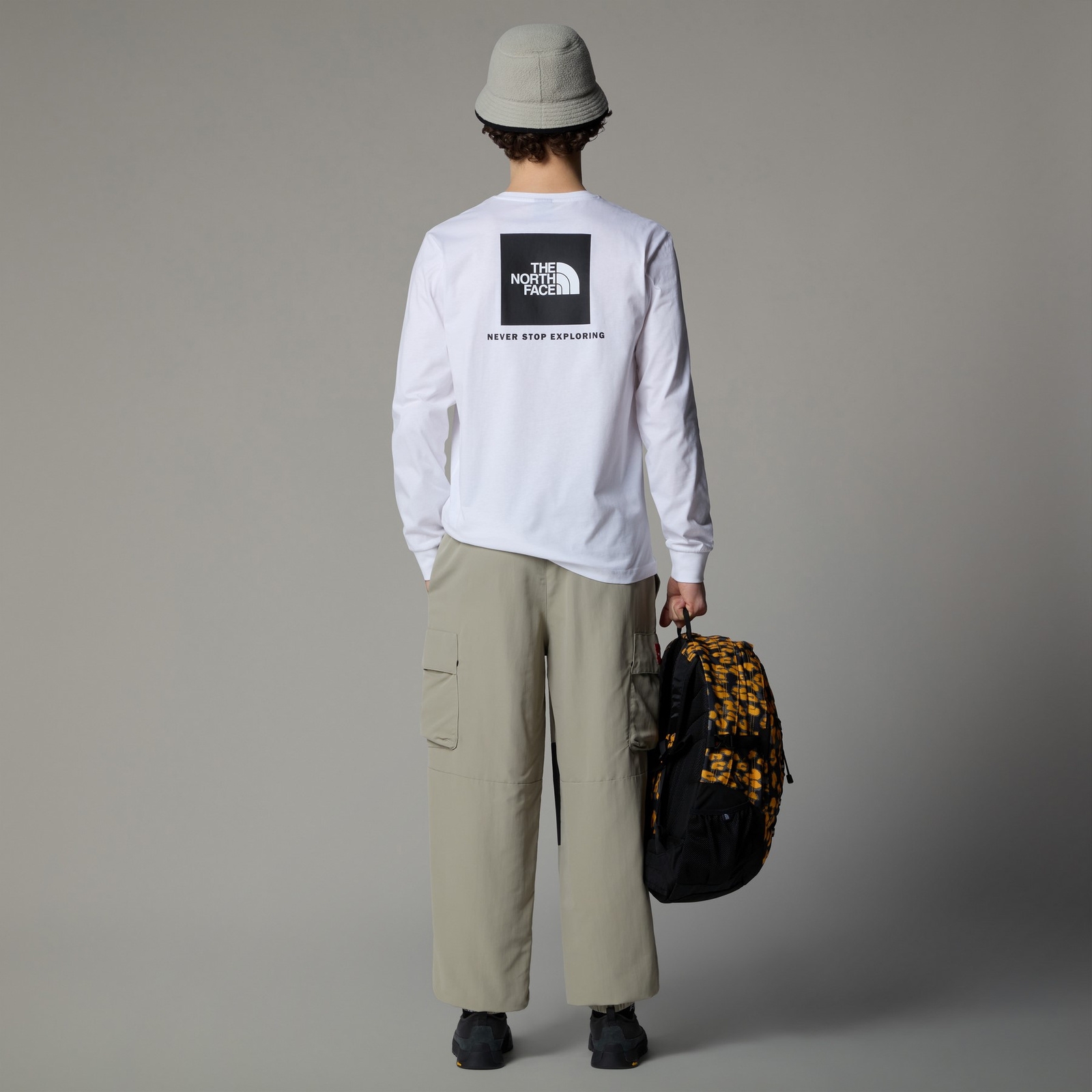Longsleeve męski The North Face BOX NSE biały NF0A87NNFN4