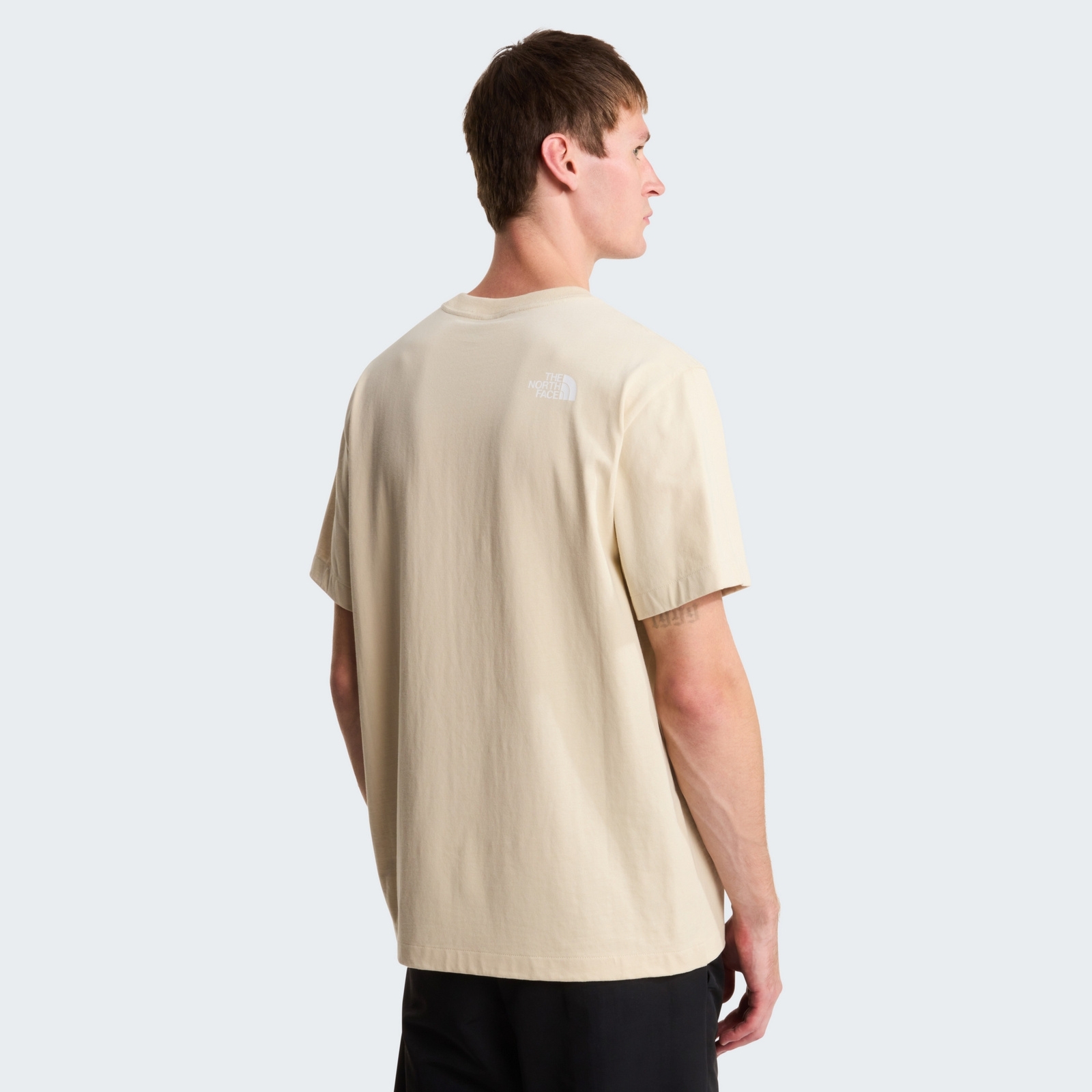 Koszulka męska The North Face DONKEY TAXI RELAXED beżowa NF0A8G9FDOM