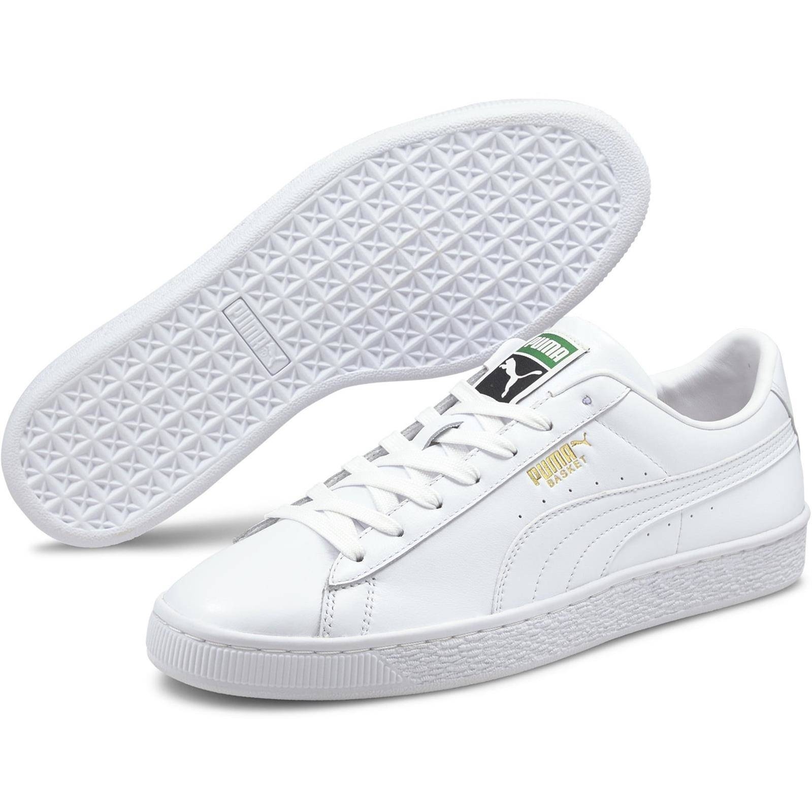 Buty sportowe mskie Puma BASKET CLASSIC XXI biae 37492301