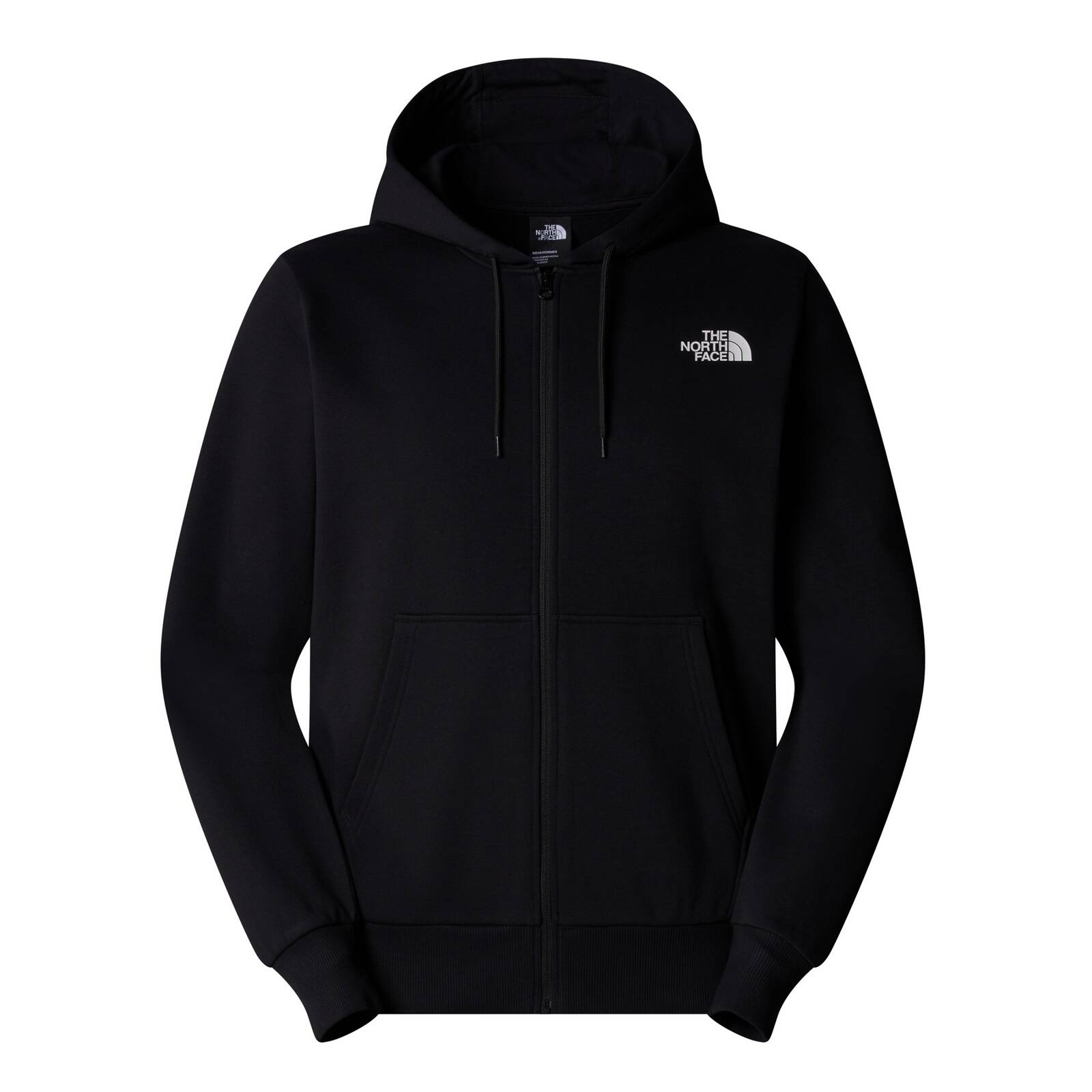 Bluza z kapturem mska The North Face SIMPLE DOME FULL ZIP czarna NF0A89FDJK3