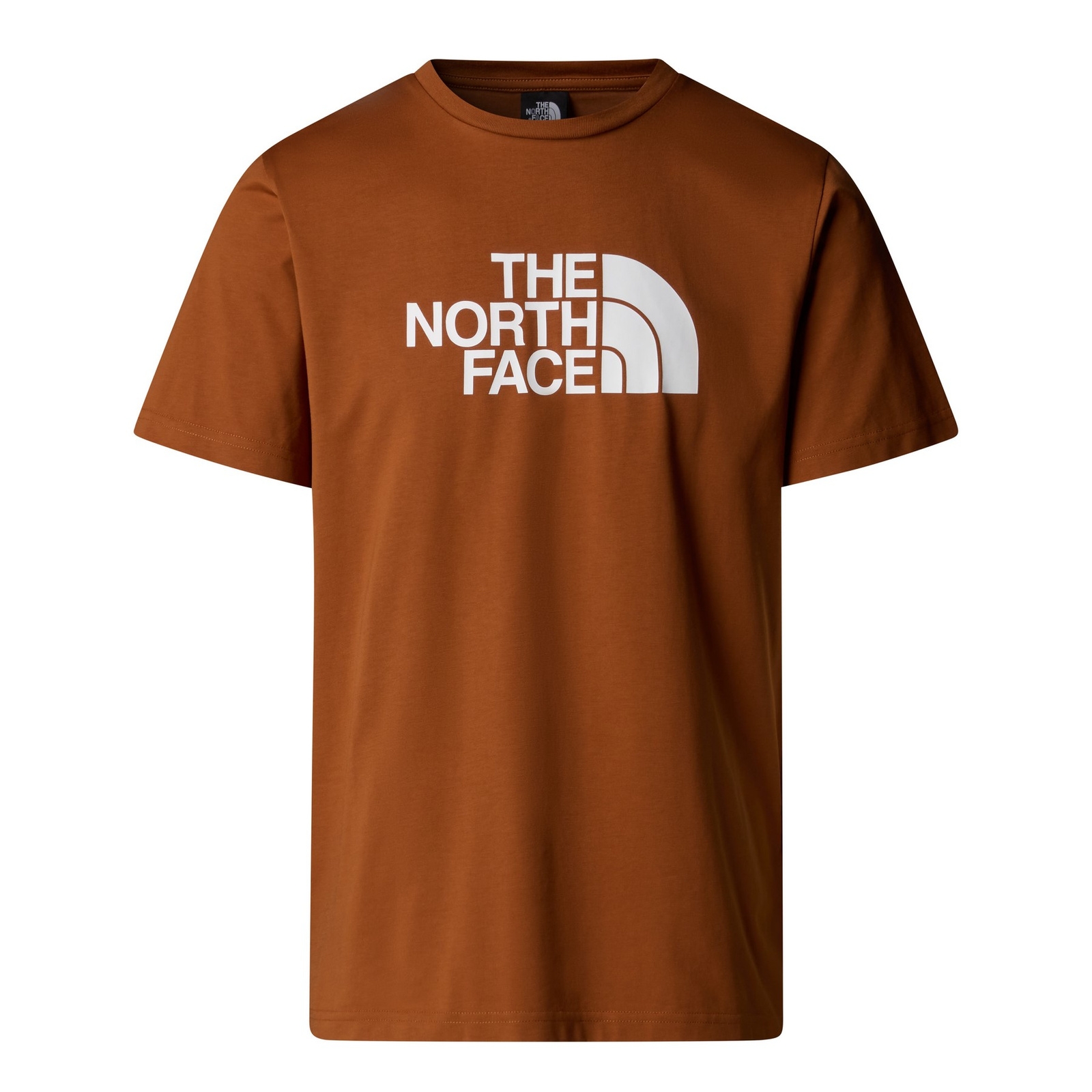 Koszulka męska The North Face S/S EASY pomarańczowa NF0A8A6CBOE