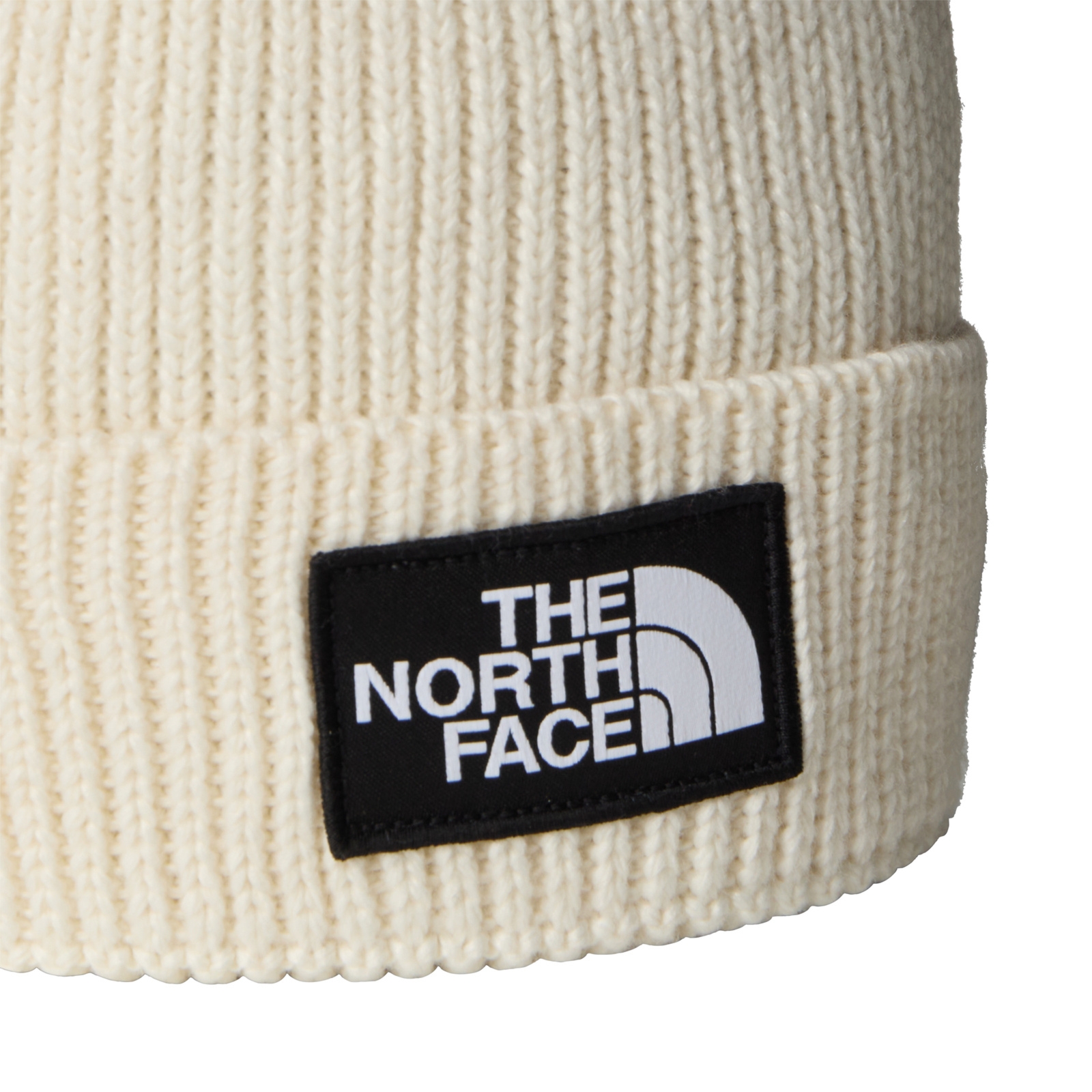 Czapka zimowa unisex The North Face LOGO BOX POM be�owa NF0A8CHFQLI