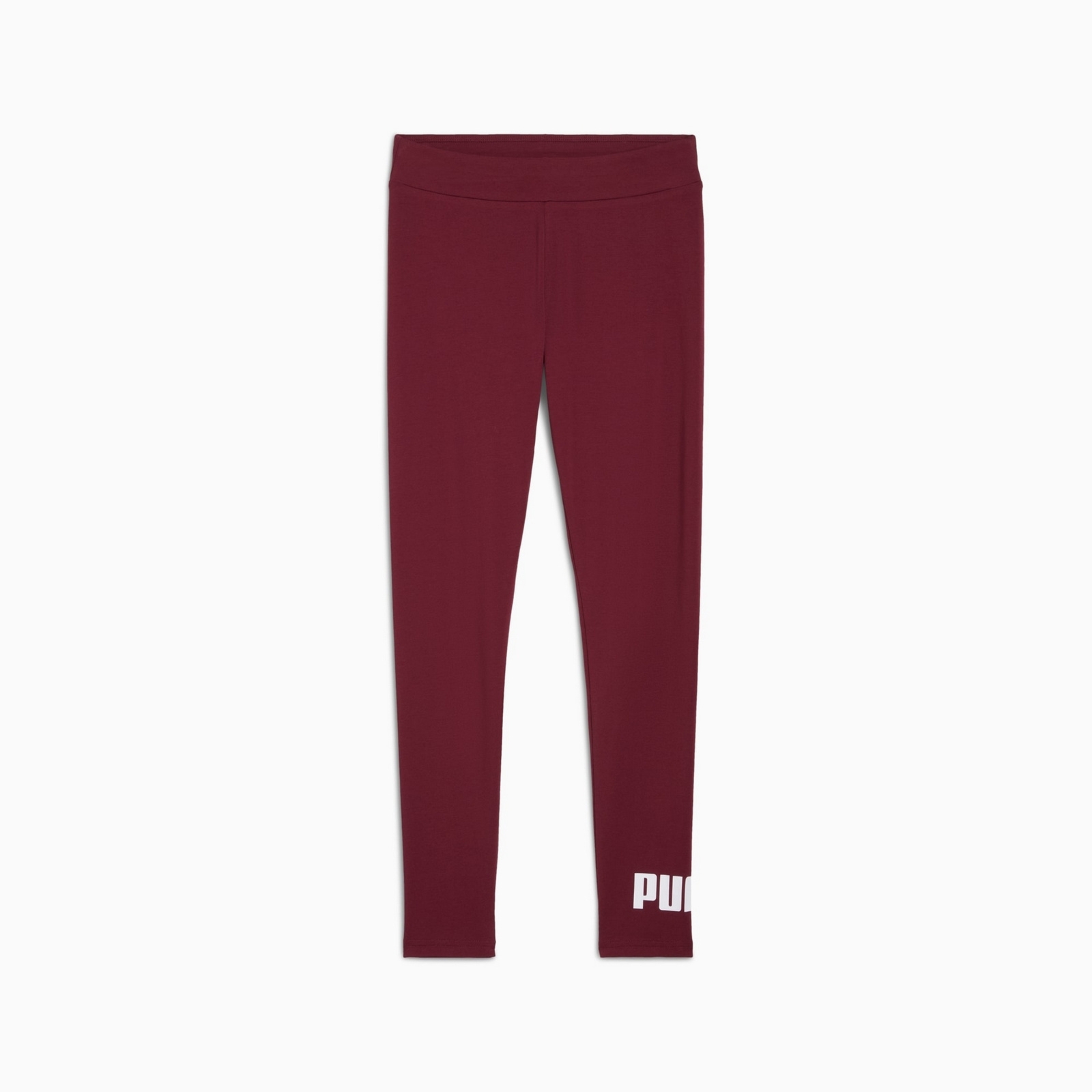 Legginsy damskie Puma ESS NO.1 LOGO bordowe 68242796