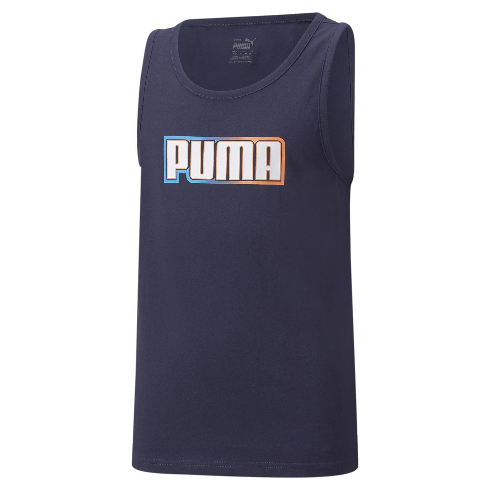 Tank top chopicy Puma ALPHA granatowy 84729106