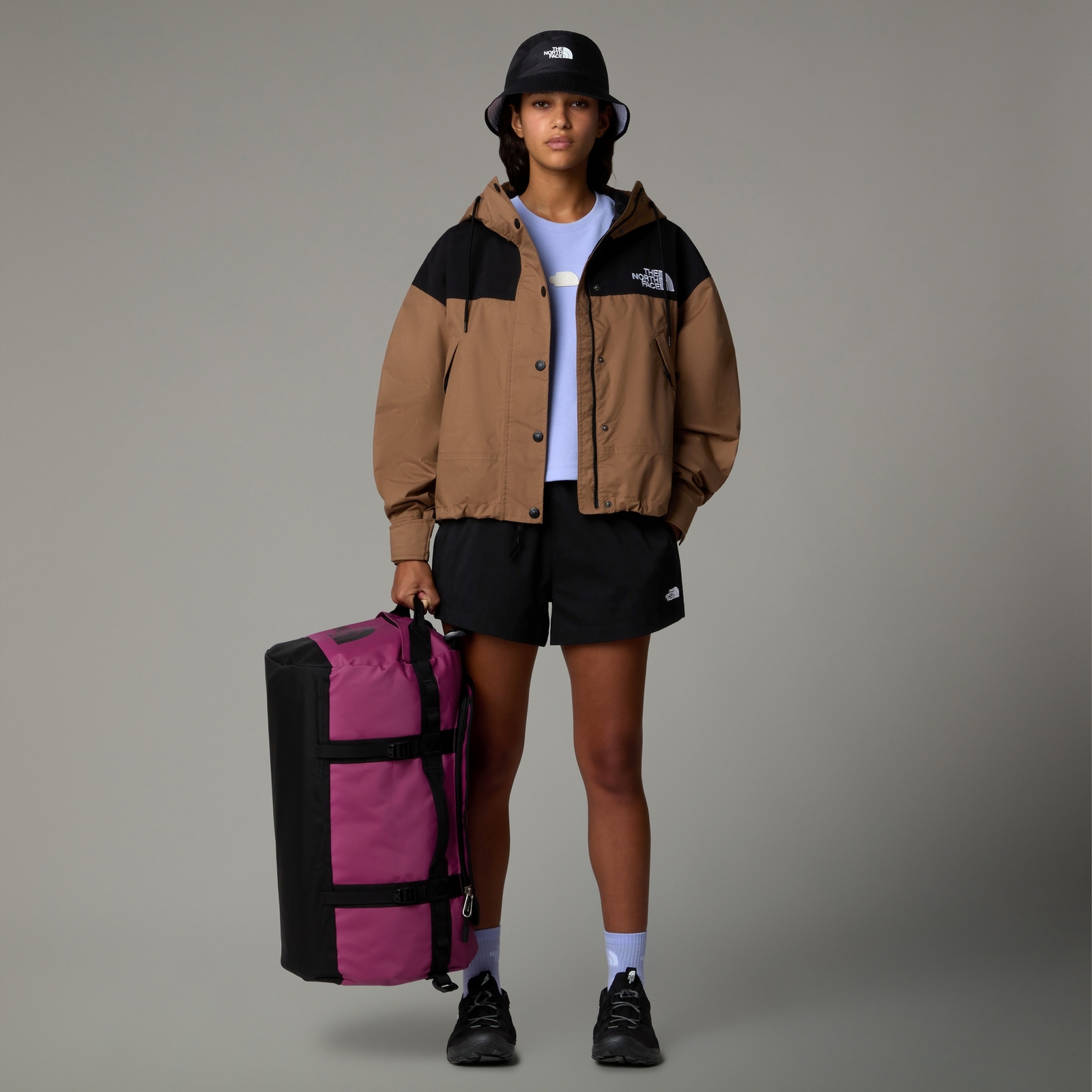 Szorty damskie The North Face CLASS V PATHFINDER czarne NF0A8BJ1JK3