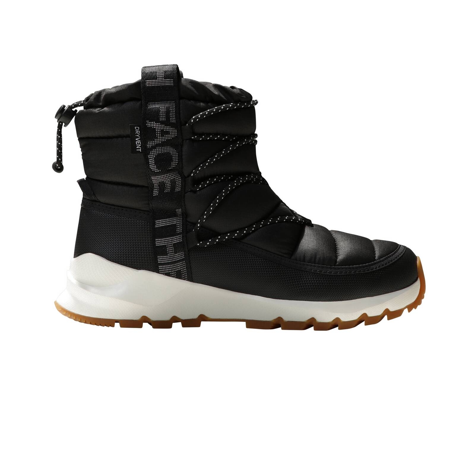 Buty zimowe damskie The North Face THERMOBALL LACE UP WP czarne NF0A5LWDR0G