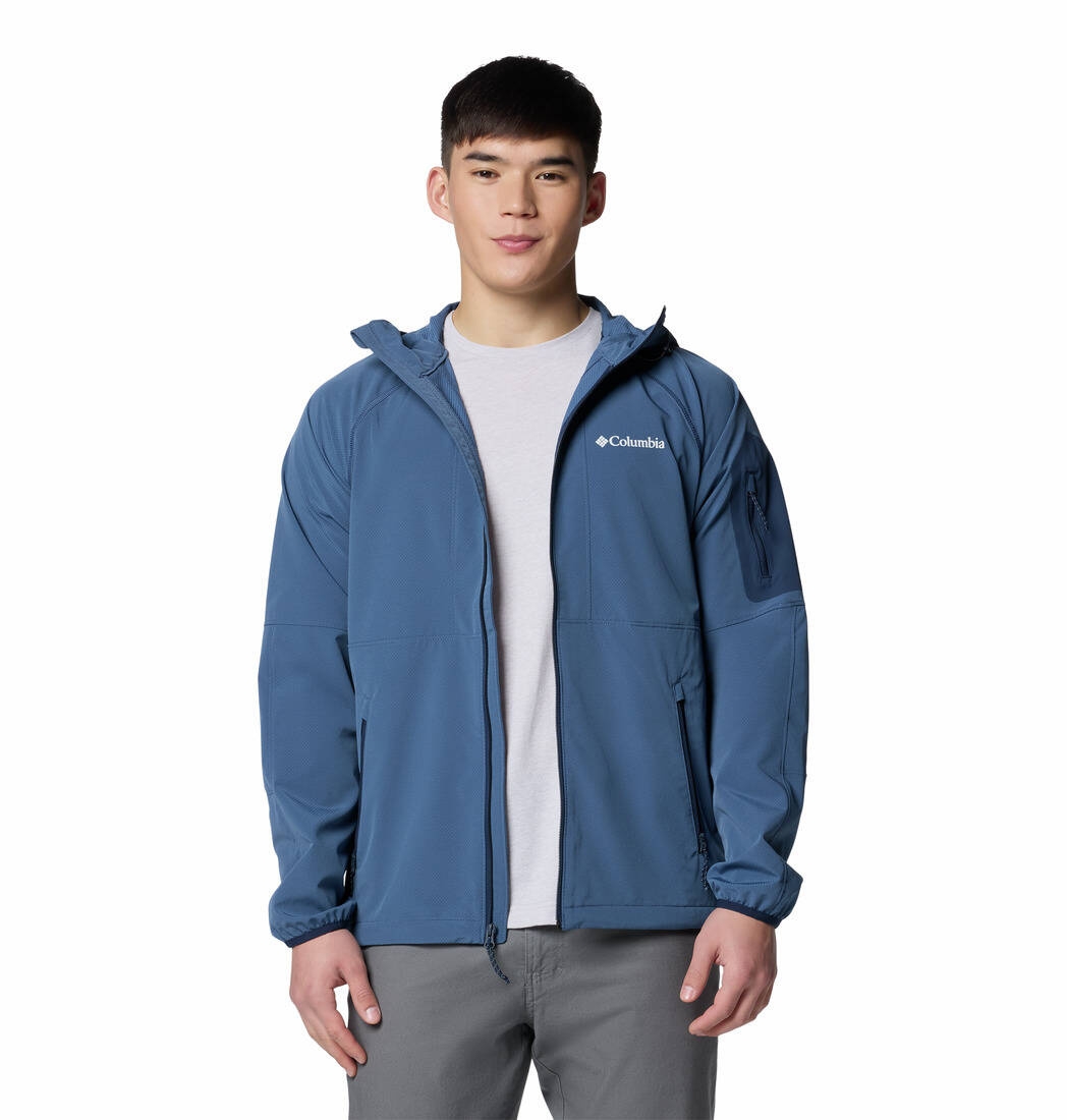 Kurtka softshellowa mska Columbia TALL HEIGHTS II niebieska 2117211478