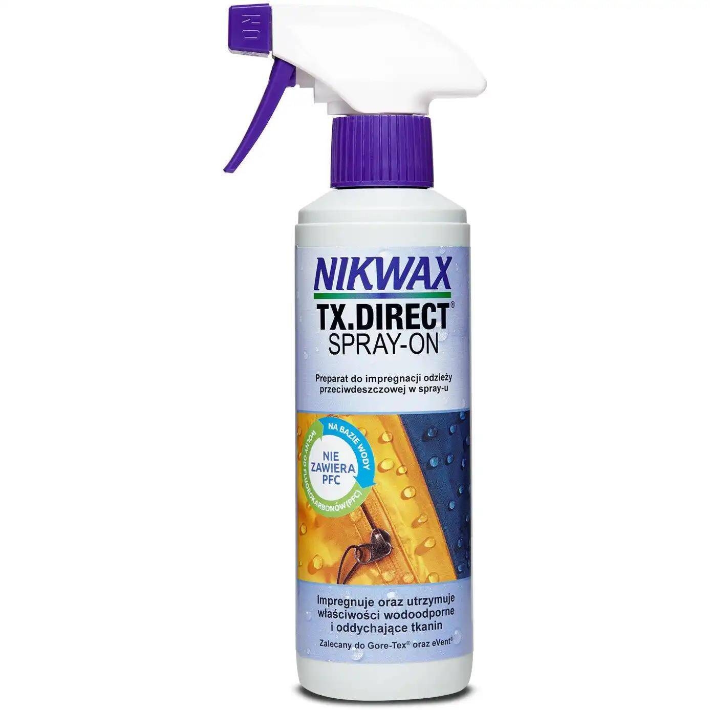 Impregnat do odziey przeciwdeszczowej Nikwax TX.DIRECT SPRAY-ON 571P01