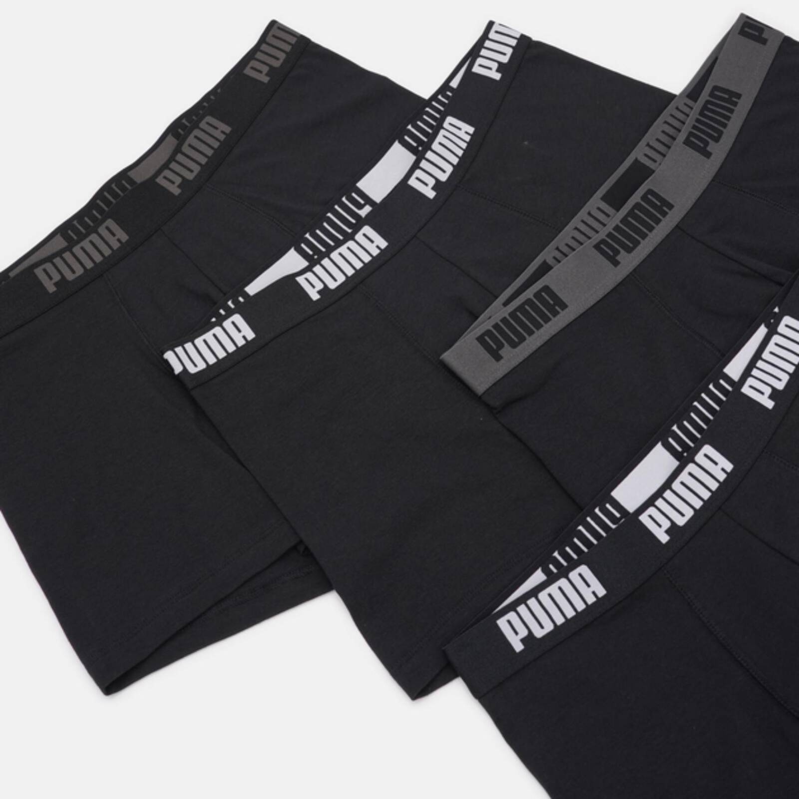 Bokserki mskie Puma BASIC 4-PACK czarne 93819801