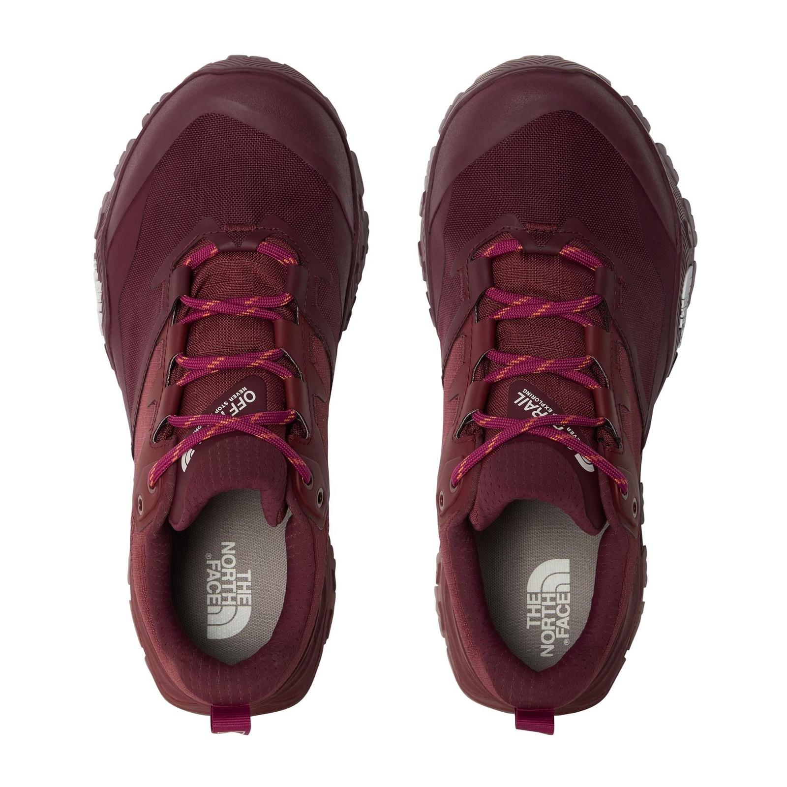 Buty trekkingowe damskie The North Face OFFTRAIL HIKE bordowe NF0A8AEH82P