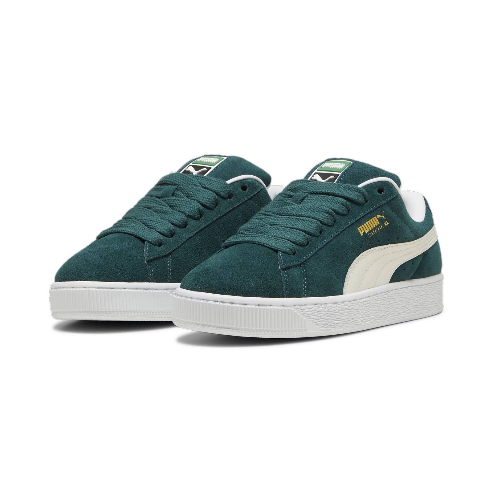 Buty sportowe mskie Puma SUEDE XL zielone 39520521