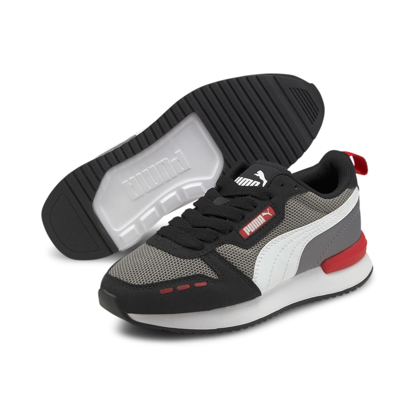 Buty sportowe dziecice Puma R78 JR szare 37361622