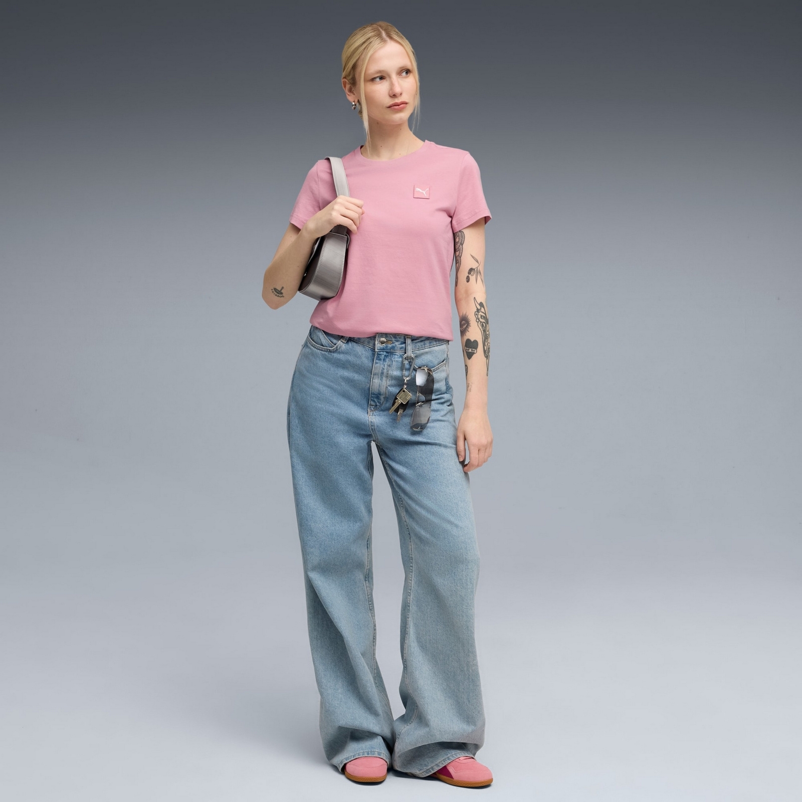 Koszulka damska Puma ESS ELEVATED r�owa 68501665