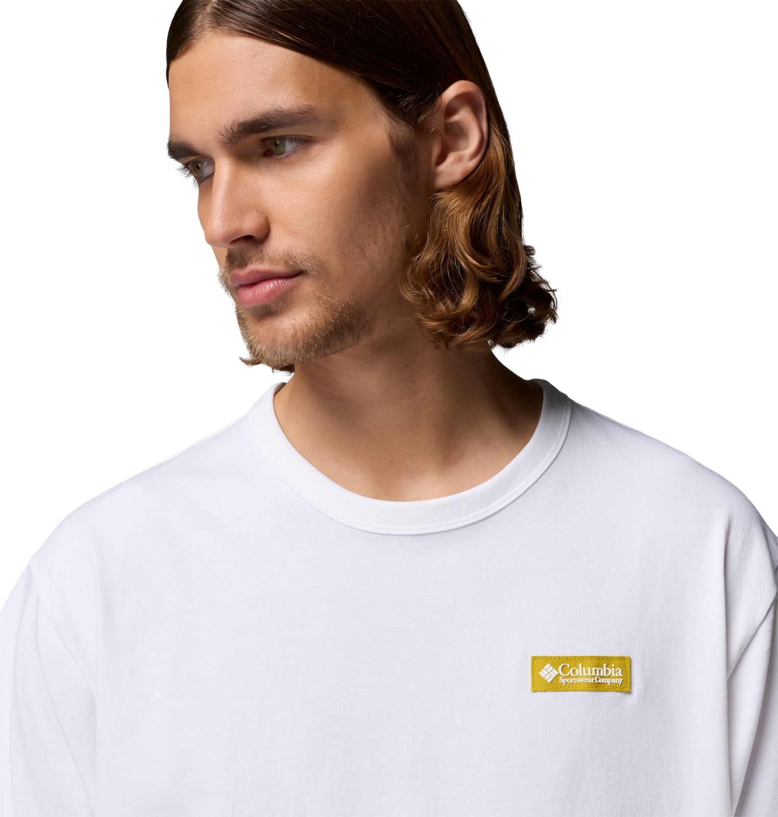 Koszulka m�ska Columbia CSC HEAVYWEIGHT ICONIC bia�a 2155061101