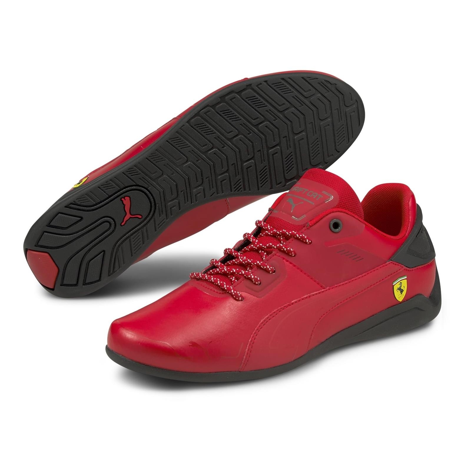 Buty sportowe mskie Puma FERRARI DRIFT CAT DELTA czerwone 30686403