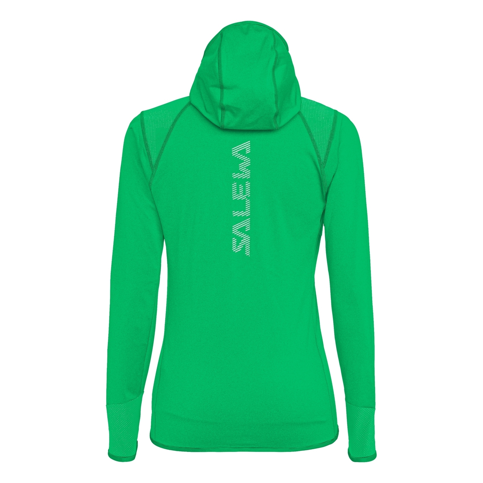 Bluza z kapturem damska Salewa AGNER HYBRID zielona 00-0000027372_5217