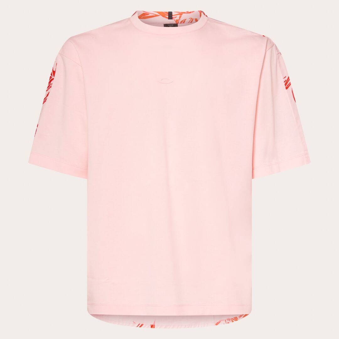Koszulka męska Oakley HIBISCUS BREEZE różowa FOA407944-82I