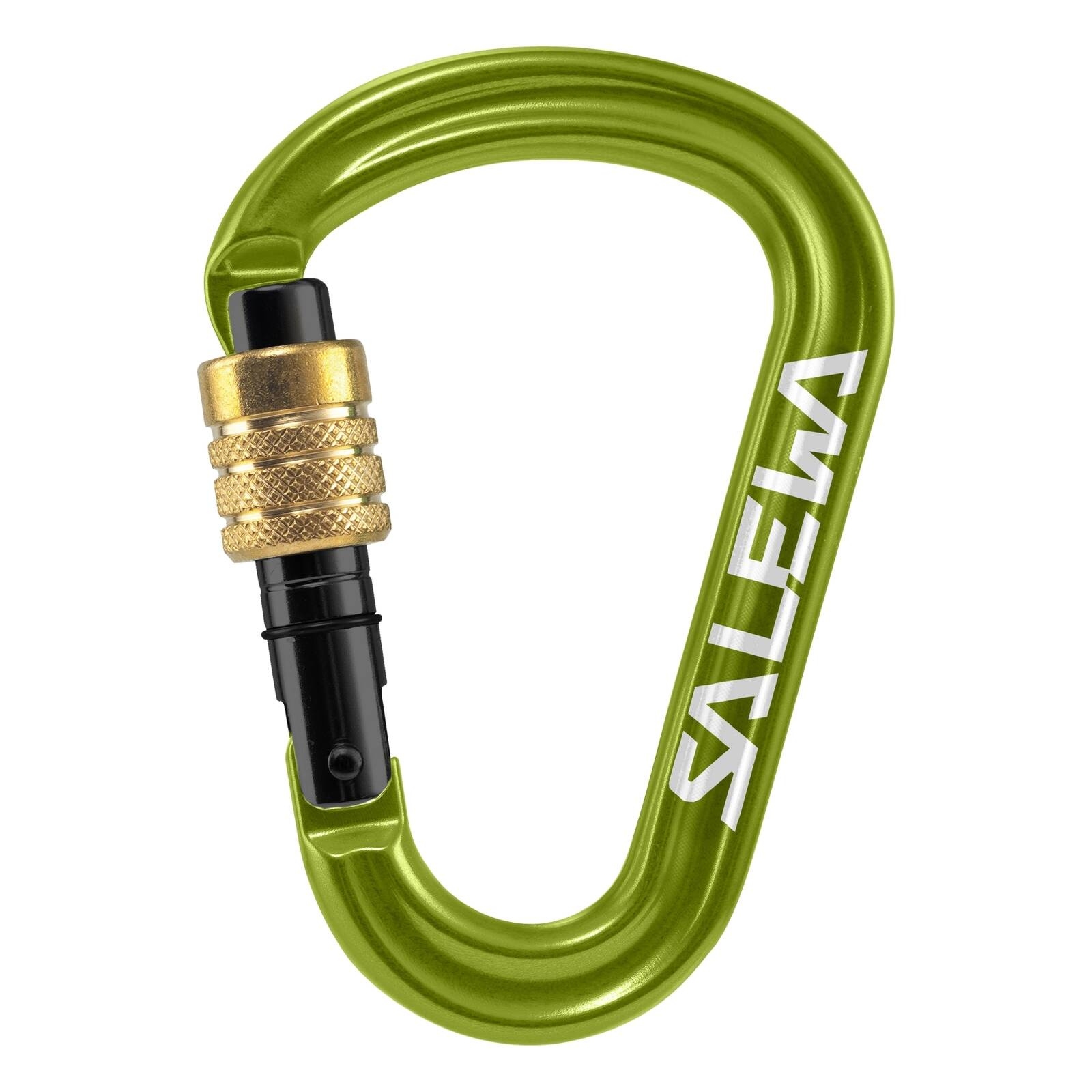 Karabinek wspinaczkowy unisex Salewa HMS PRO zielony 00-0000001521_5810