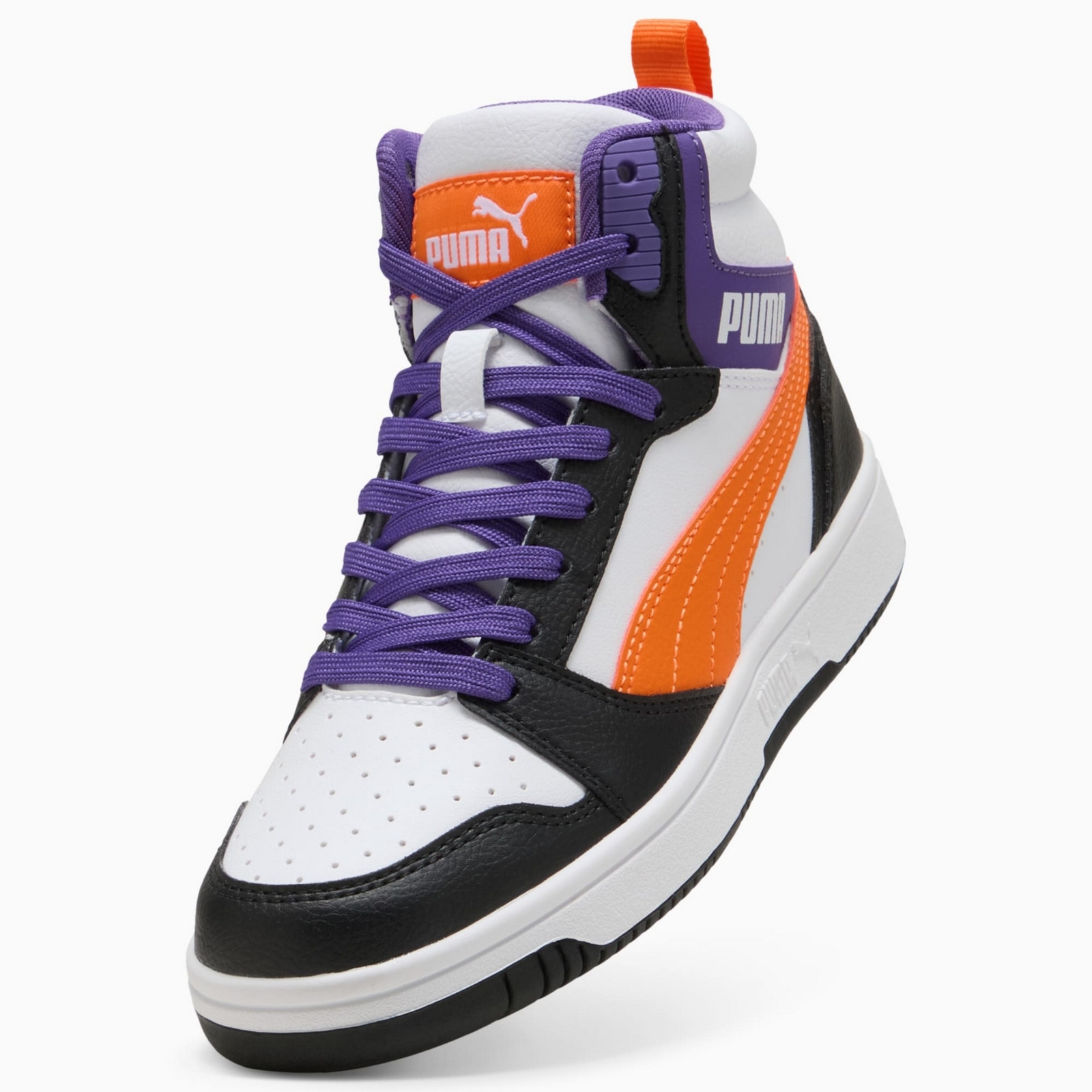 Buty sportowe dziecice Puma REBOUND V6 MID JR wielokolorowe 39383134