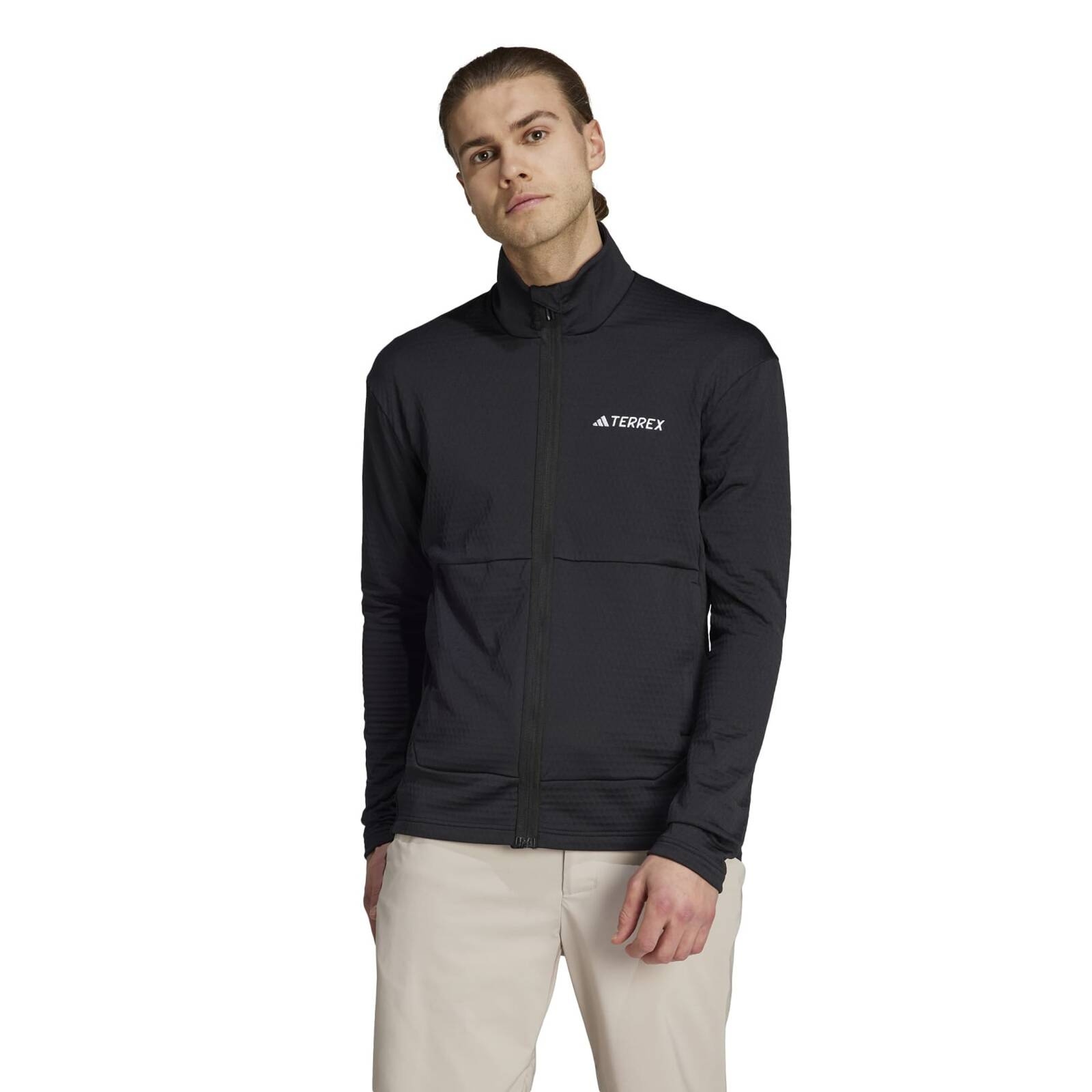 Bluza mska adidas TERREX MULTI LIGHT FLEECE FZ czarna IB1818