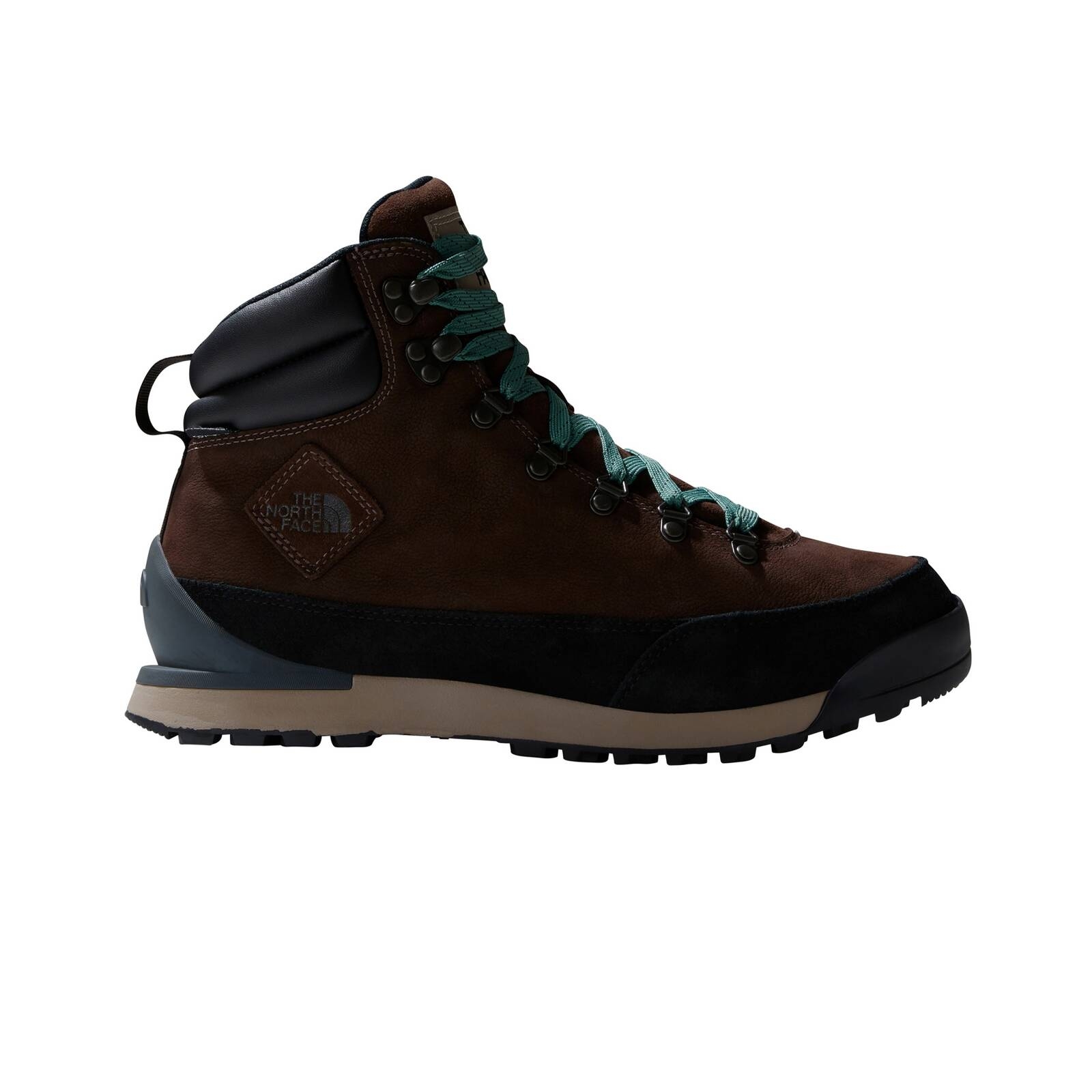 Buty turystyczne mskie The North Face BACK-TO-BERKELEY IV LEATHER WP brzowe NF0A817QZN3