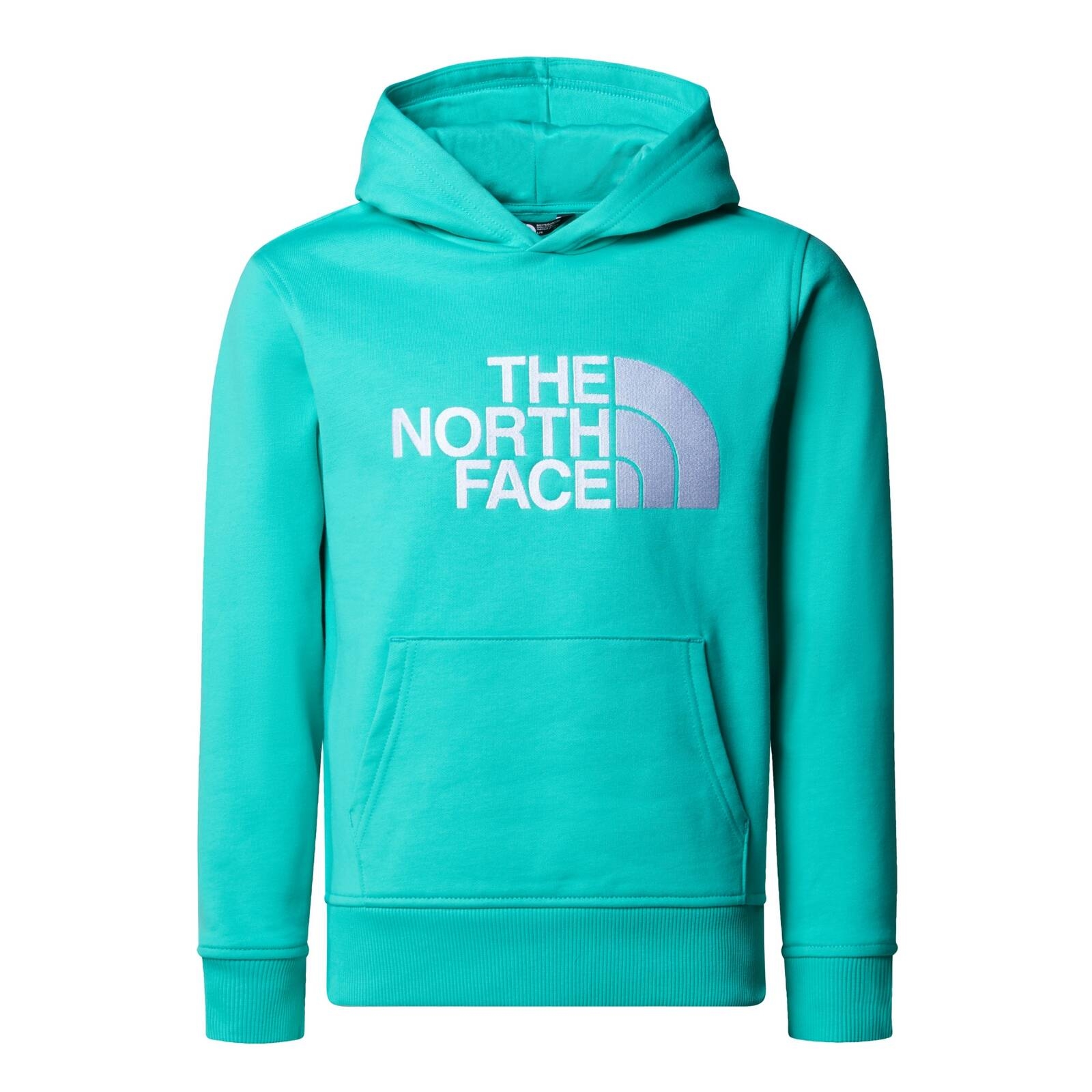 Bluza z kapturem chopica The North Face DREW PEAK niebieska NF0A89PSPIN