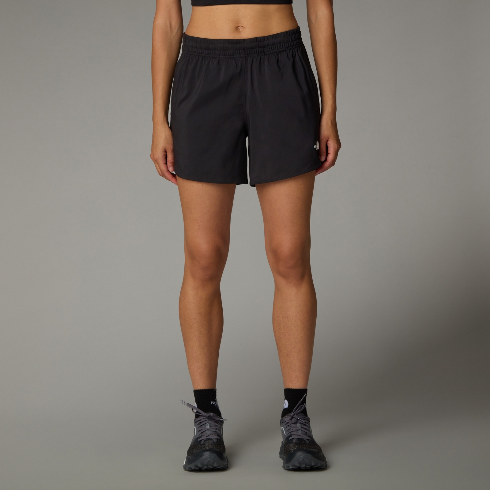 Szorty damskie The North Face FLEX WOVEN 5IN czarne NF0A8BPWJK3