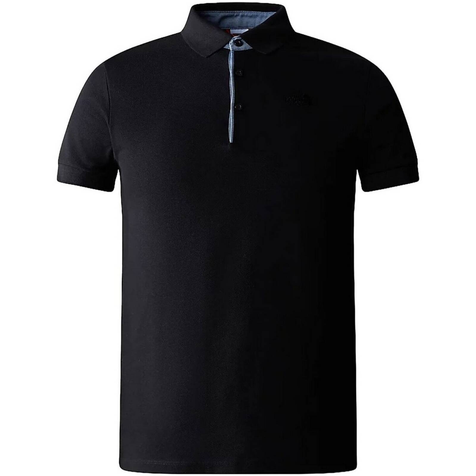 Koszulka polo mska The North Face PREMIUM PIQUET czarna NF00CEV4JK3