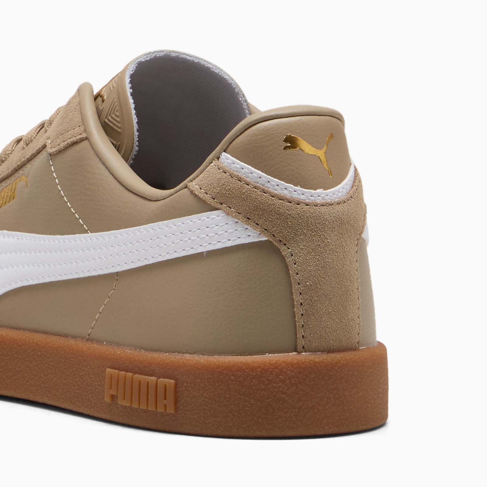 Buty sportowe mskie Puma CLUB II ERA brzowe 39744735