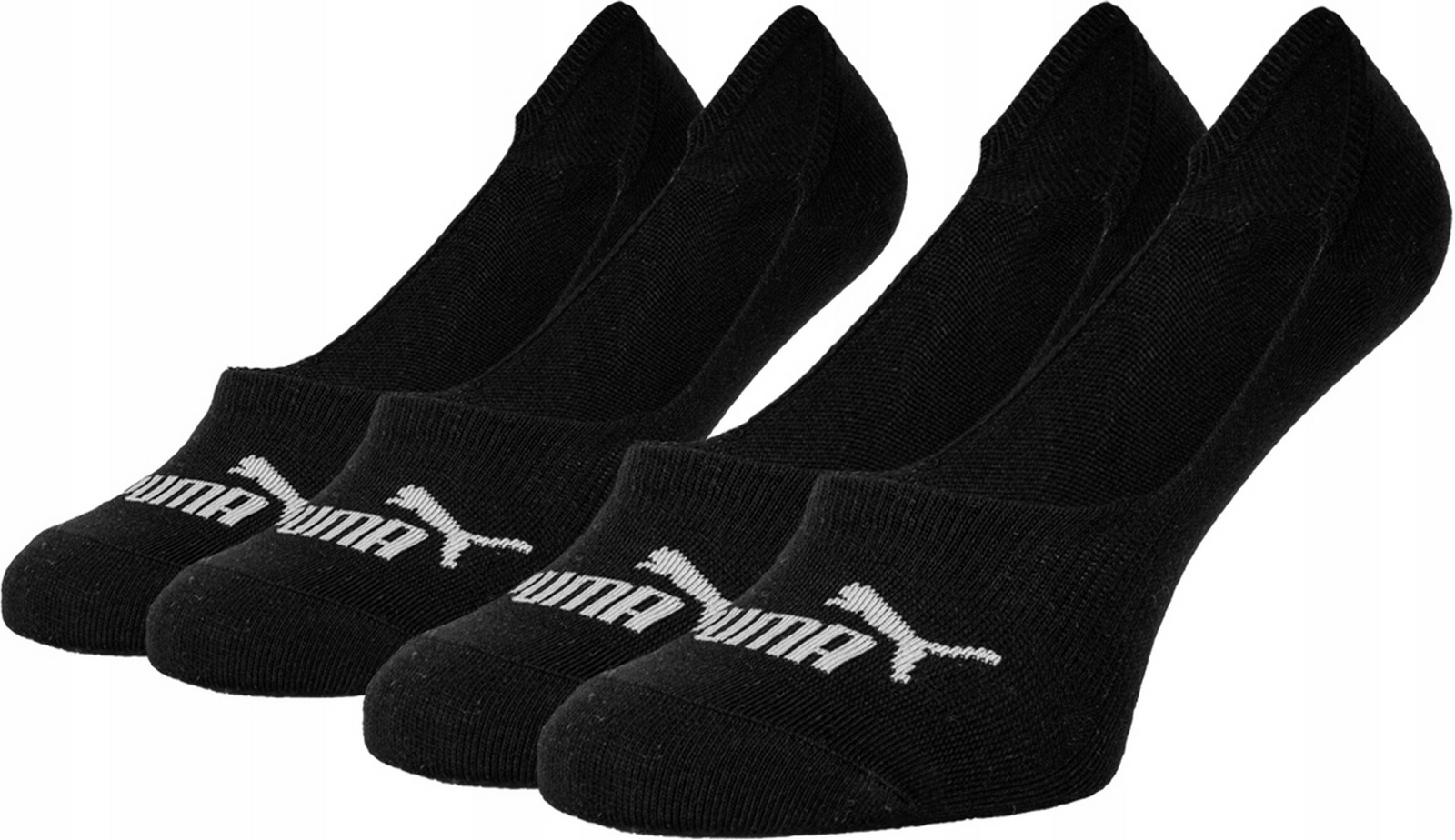 Skarpety unisex Puma ELEMENTS FOOTIES 2-PACK czarne 90798201