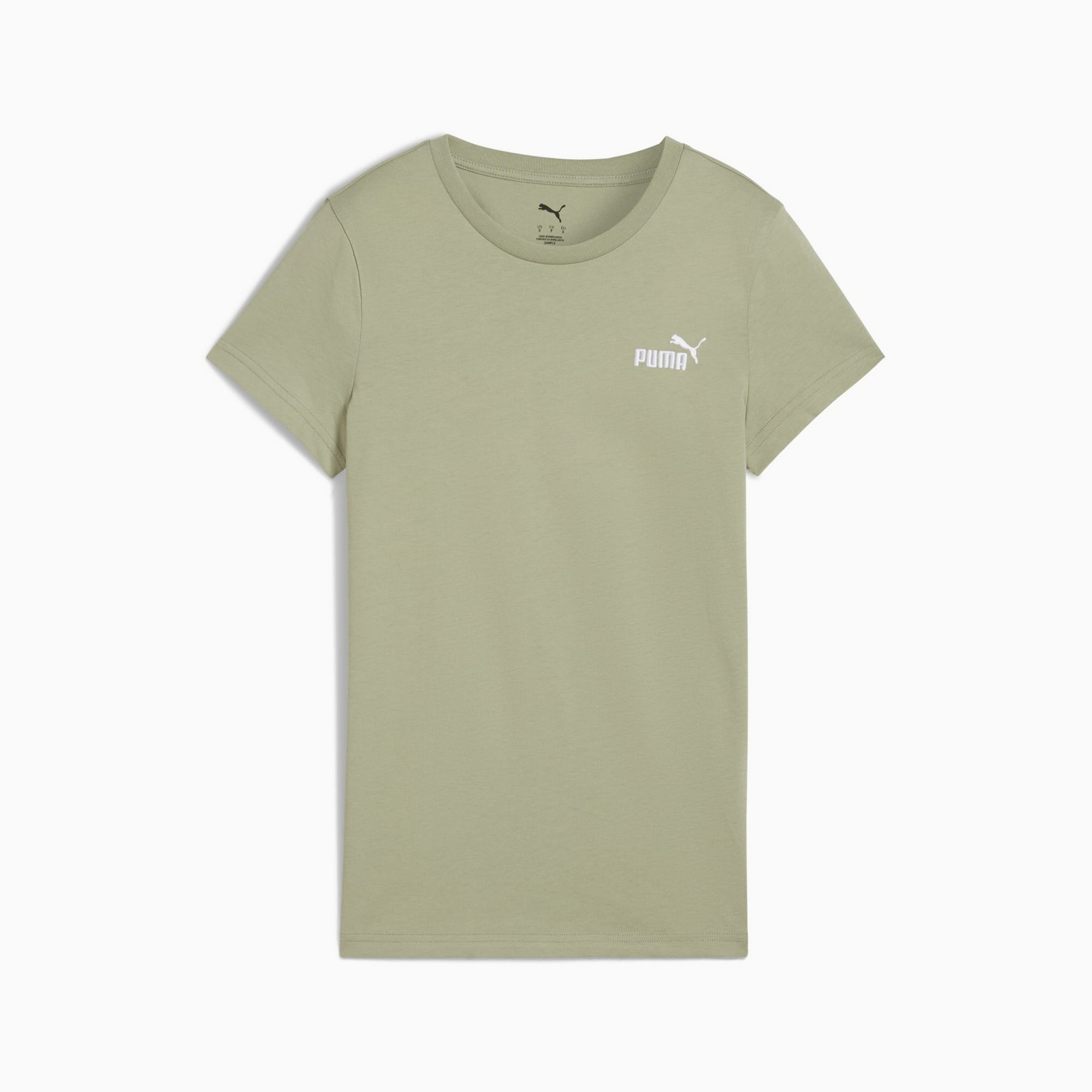 Koszulka damska Puma ESS SMALL NO.1 LOGO zielona 68237382