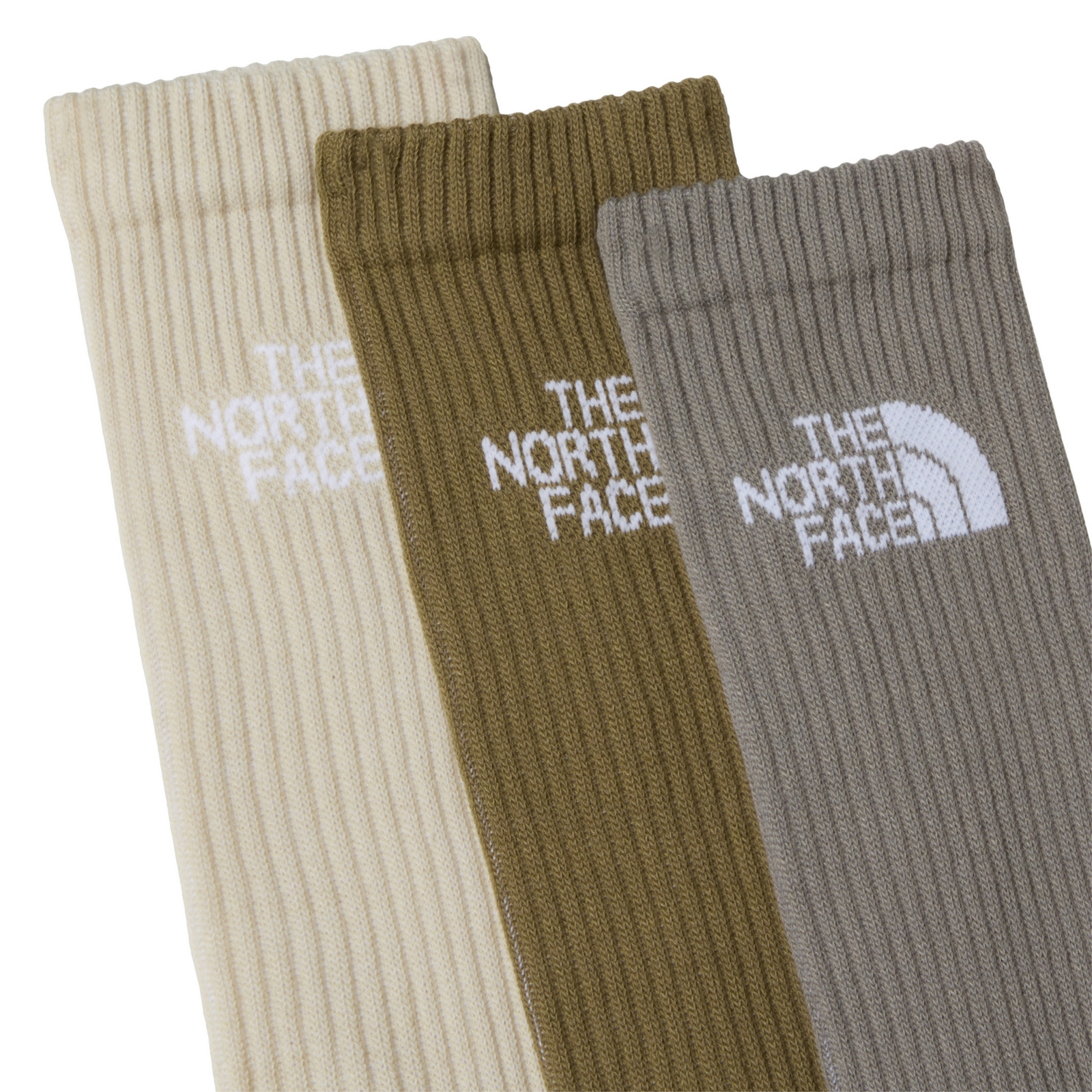Skarpety unisex The North Face MULTI SPORT CUSH CREW 3-PACK wielokolorowe NF0A882HN6T