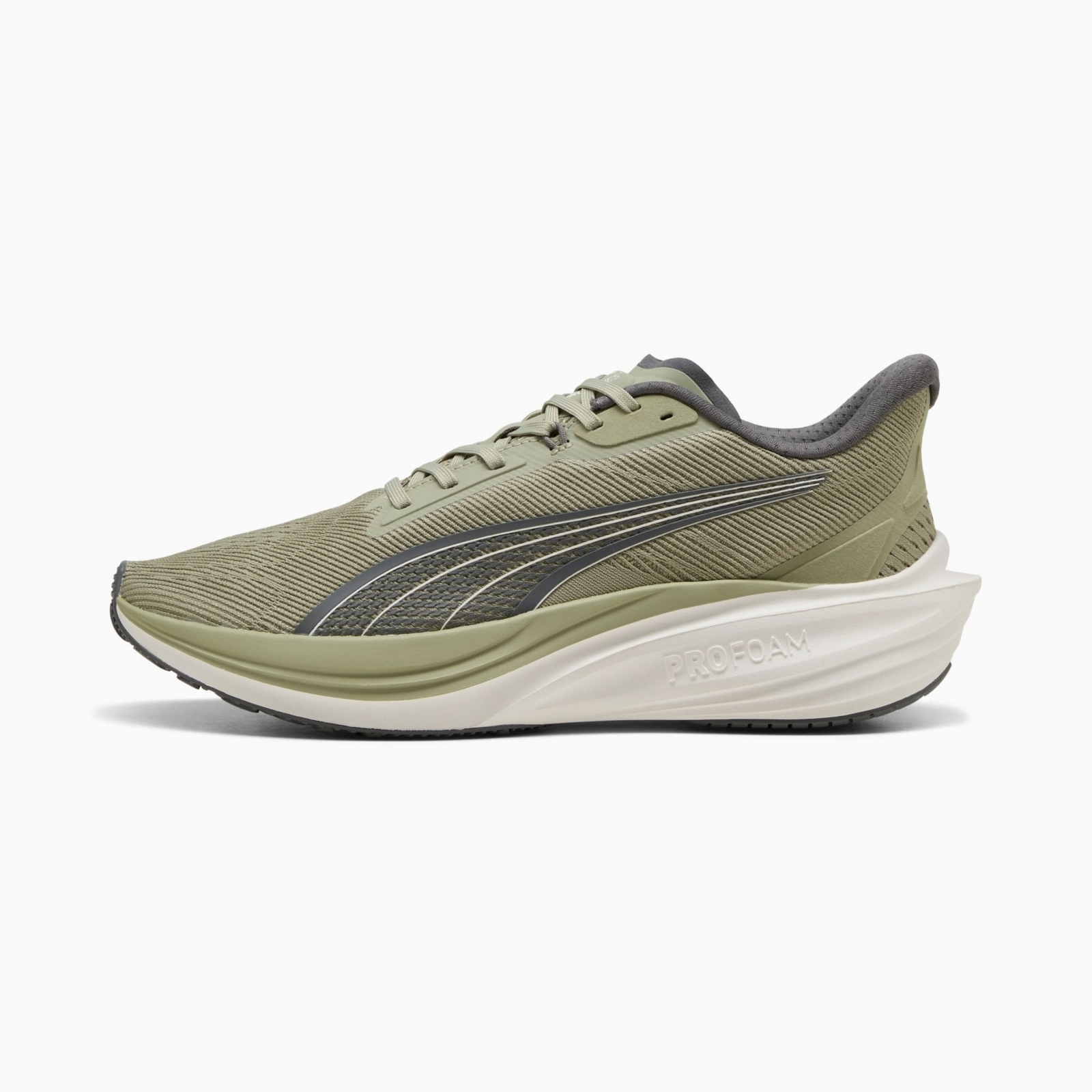 Buty do biegania męskie Puma DARTER PRO zielone 31015235