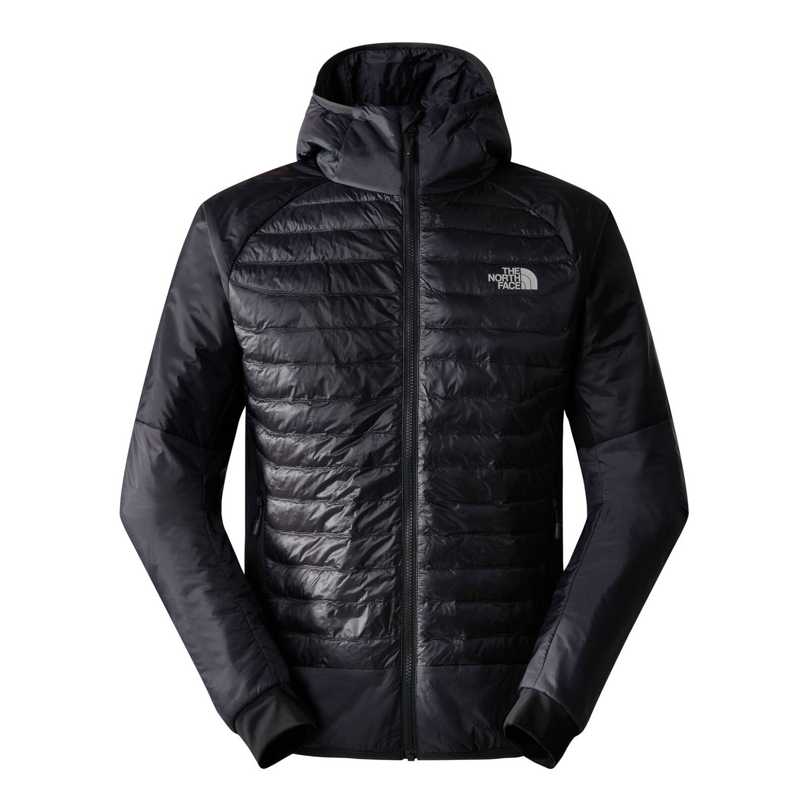 Kurtka z kapturem mska The North Face MACUGNAGA HYBRID INSULATION czarna NF0A851X4JK