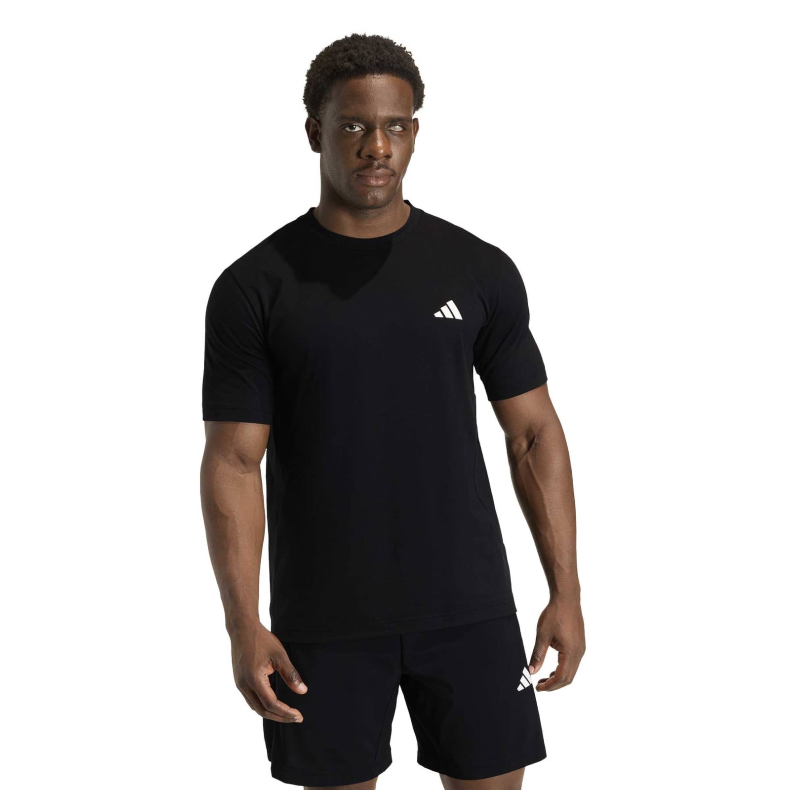 Koszulka treningowa m�ska adidas WORKOUT ESSENTIALS czarna KA3530