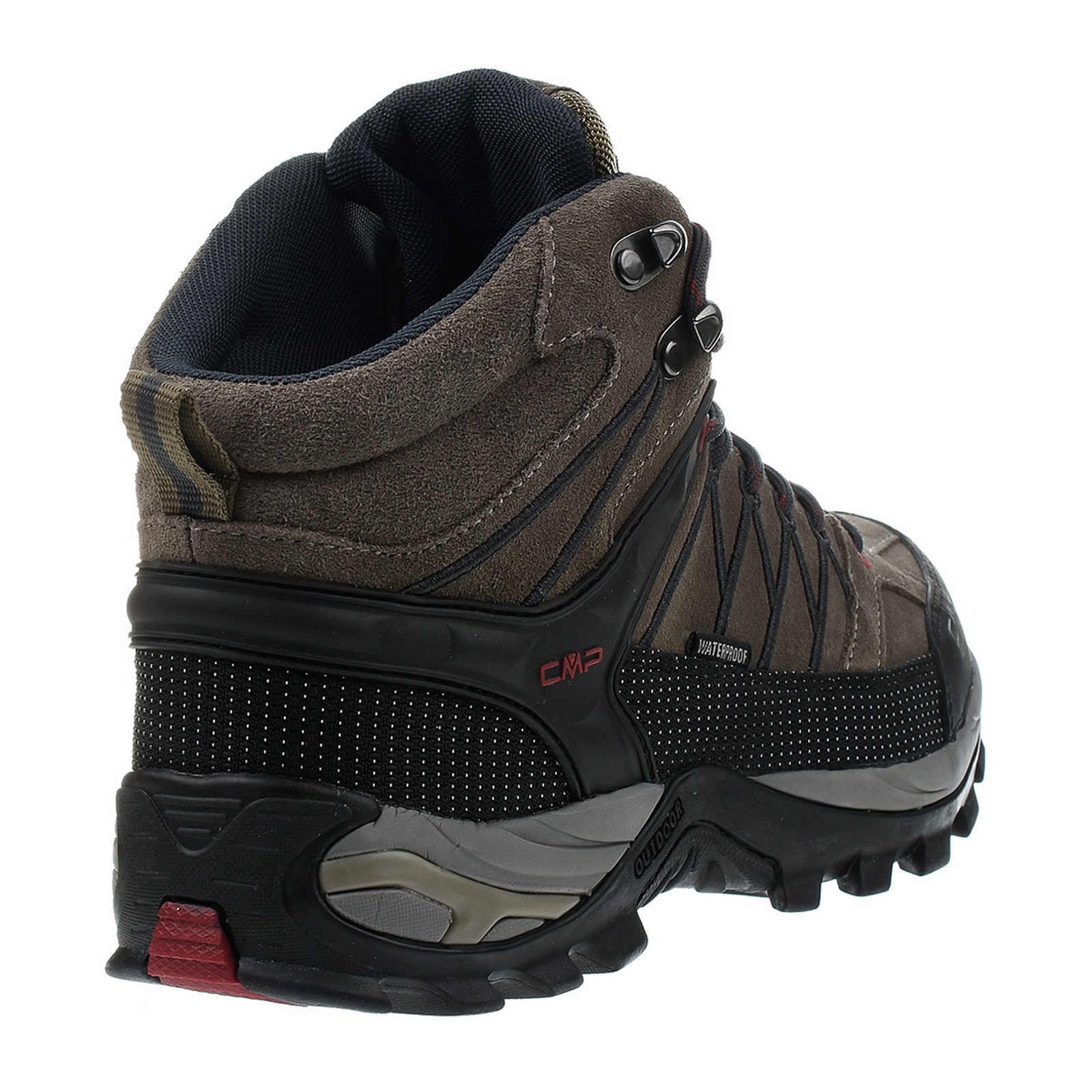 Buty trekkingowe mskie CMP RIGEL MID WP brzowe 3Q12947-02PD