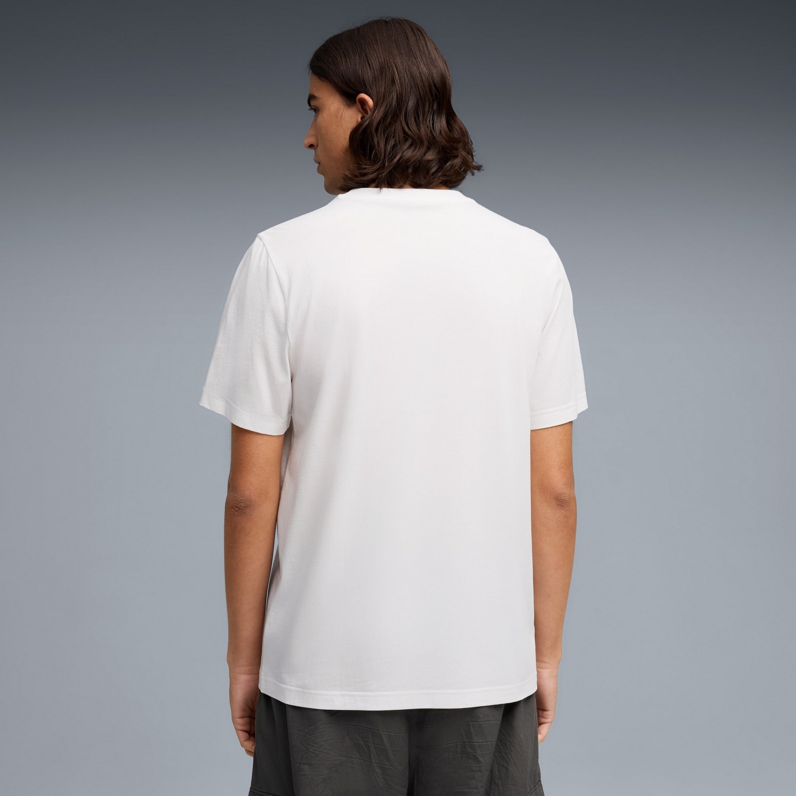 Koszulka m�ska Puma ESS SMALL NO. 1 LOGO CENTERED bia�a 69291202