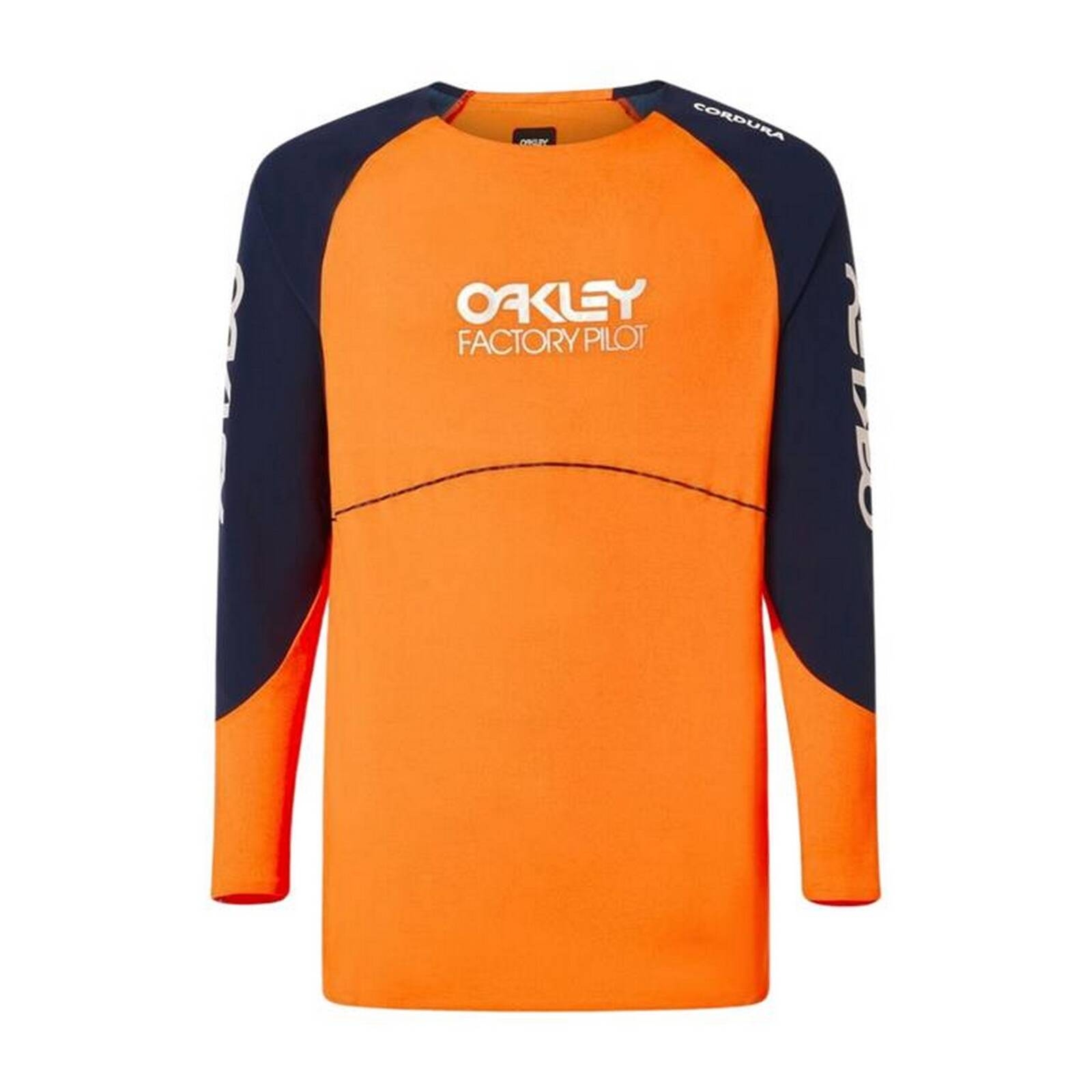 Longsleeve rowerowy mski Oakley MAVEN SCRUB JERSEY pomaraczowy FOA405431-9RB