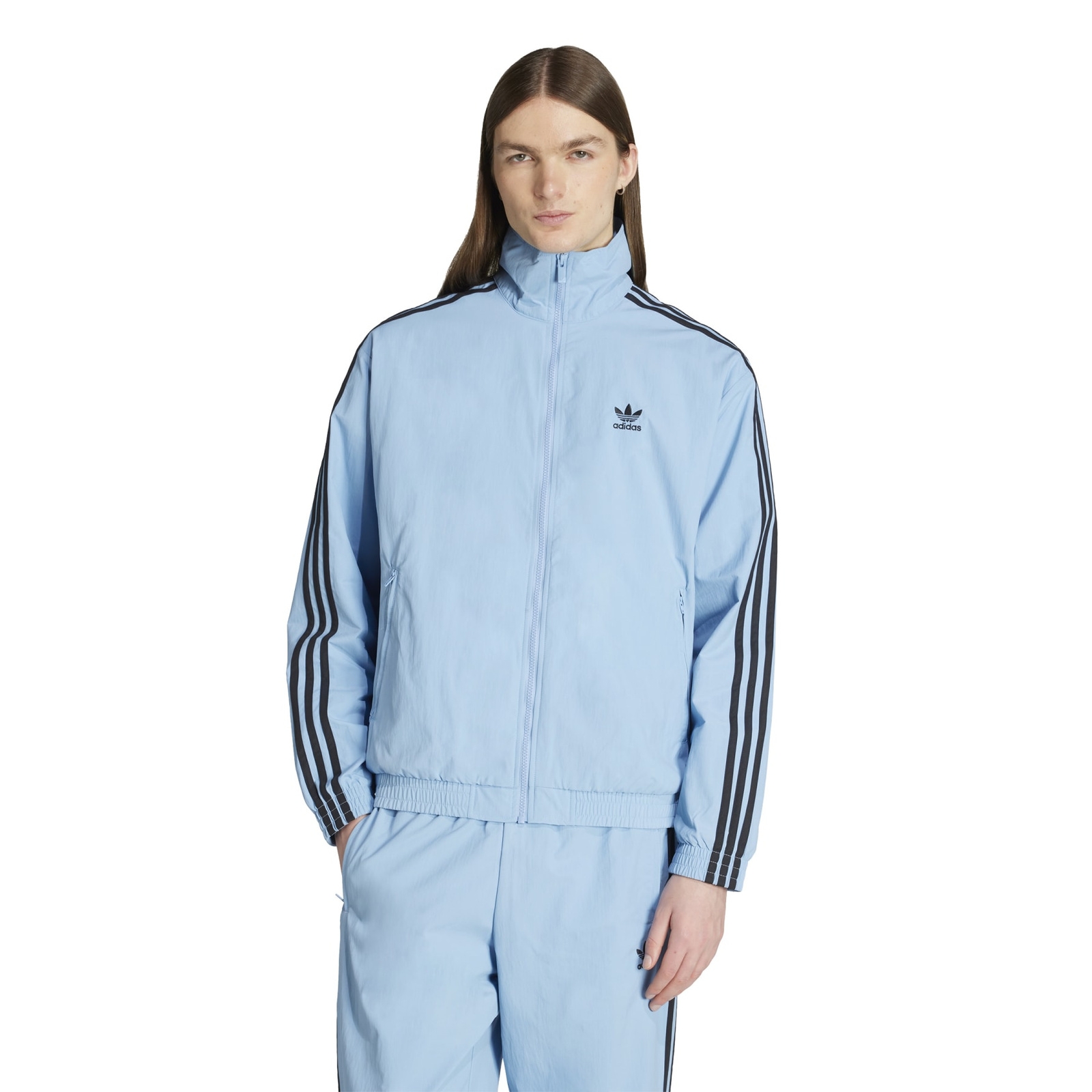 Bluza dresowa mska adidas FIREBIRD niebieska JY1331