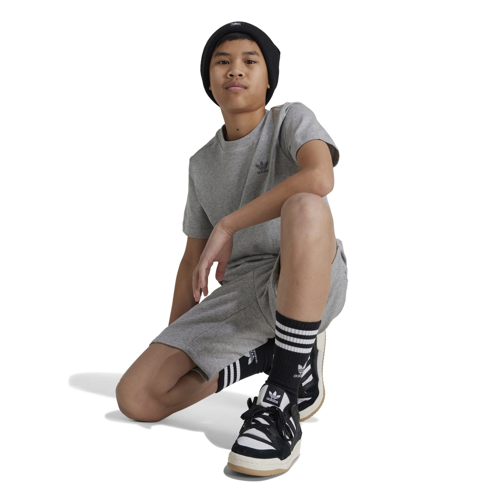 Koszulka dziecica adidas KIDS szara IX5267