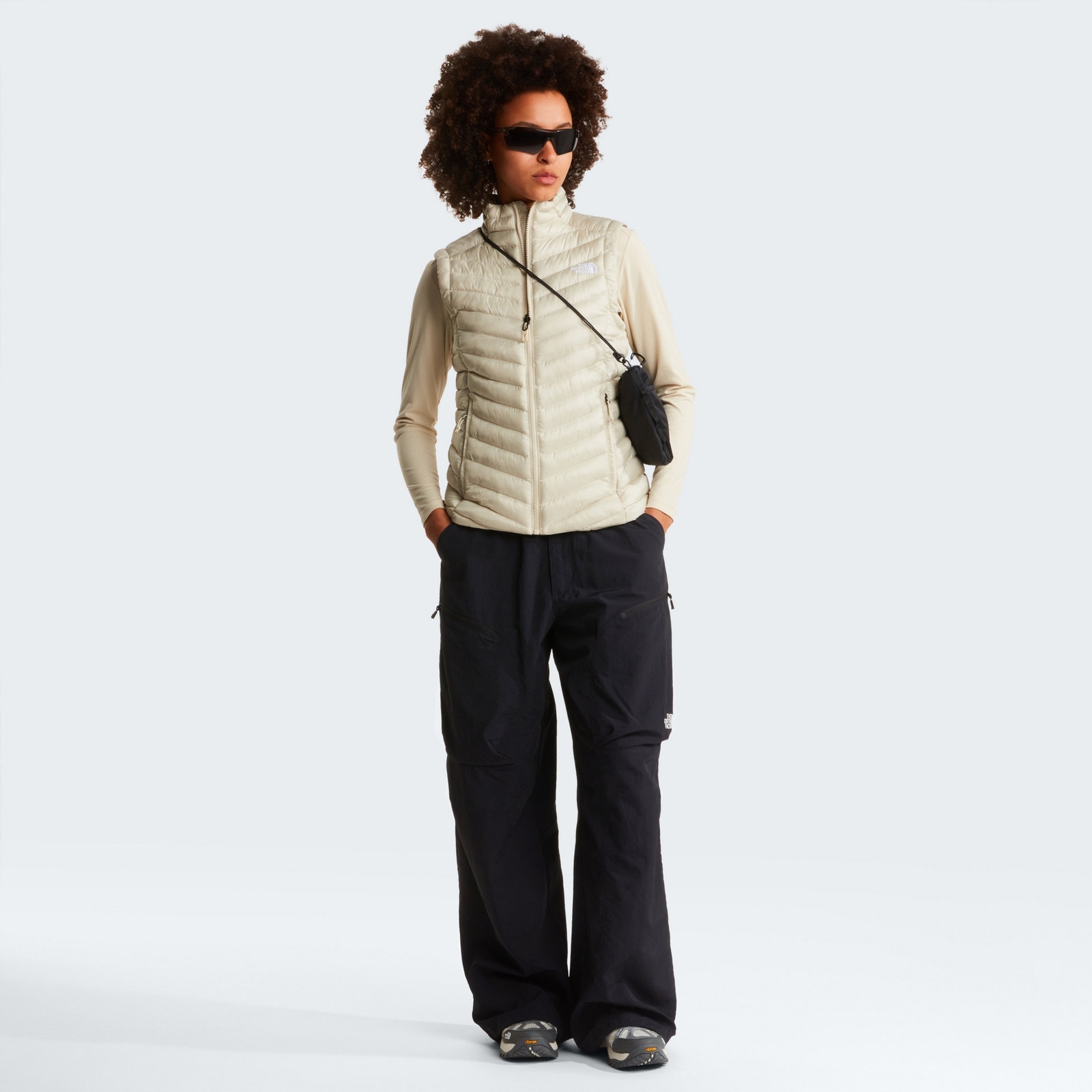 Bezr�kawnik damski The North Face HUILA SYNTH be�owy NF0A8DW5DOM