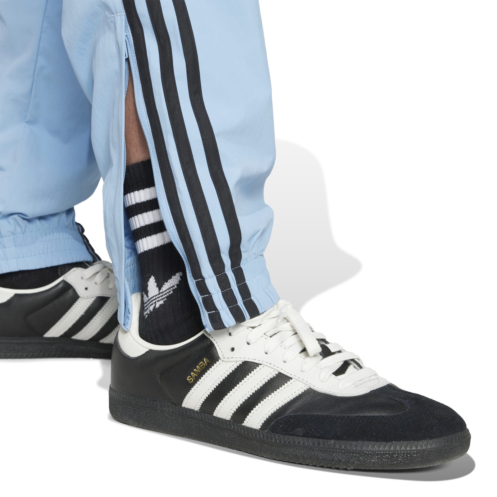 Spodnie dresowe mskie adidas FIREBIRD niebieskie JY1337