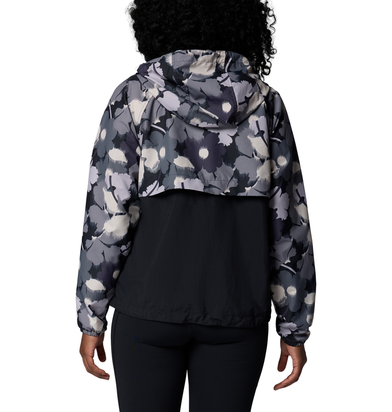 Kurtka wiatr�wka damska Columbia SPIRE VALLEY PRINTED czarna 2116491011