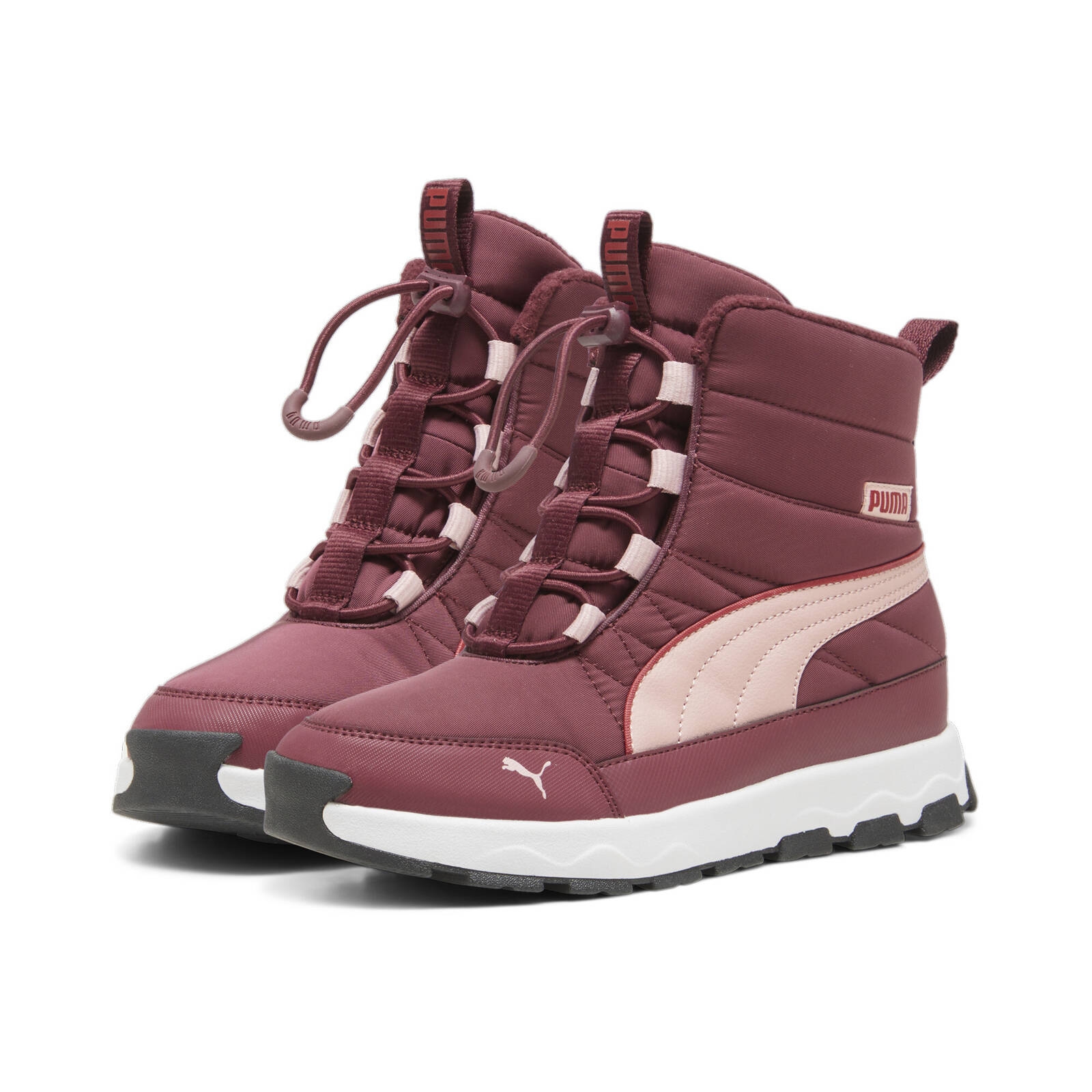 Buty zimowe dziecice Puma EVOLVE BOOT JR fioletowe 39264404