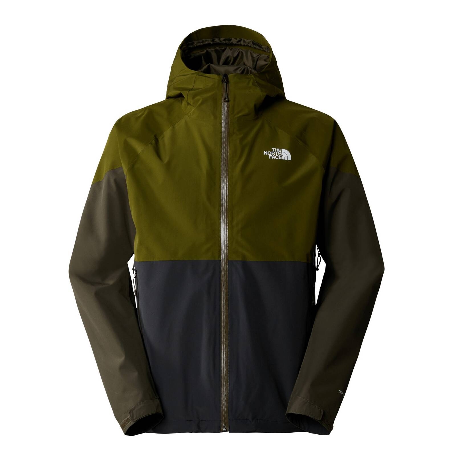 Kurtka z kapturem mska The North Face LIGHTNING ZIP-IN zielona NF0A87GNWOK