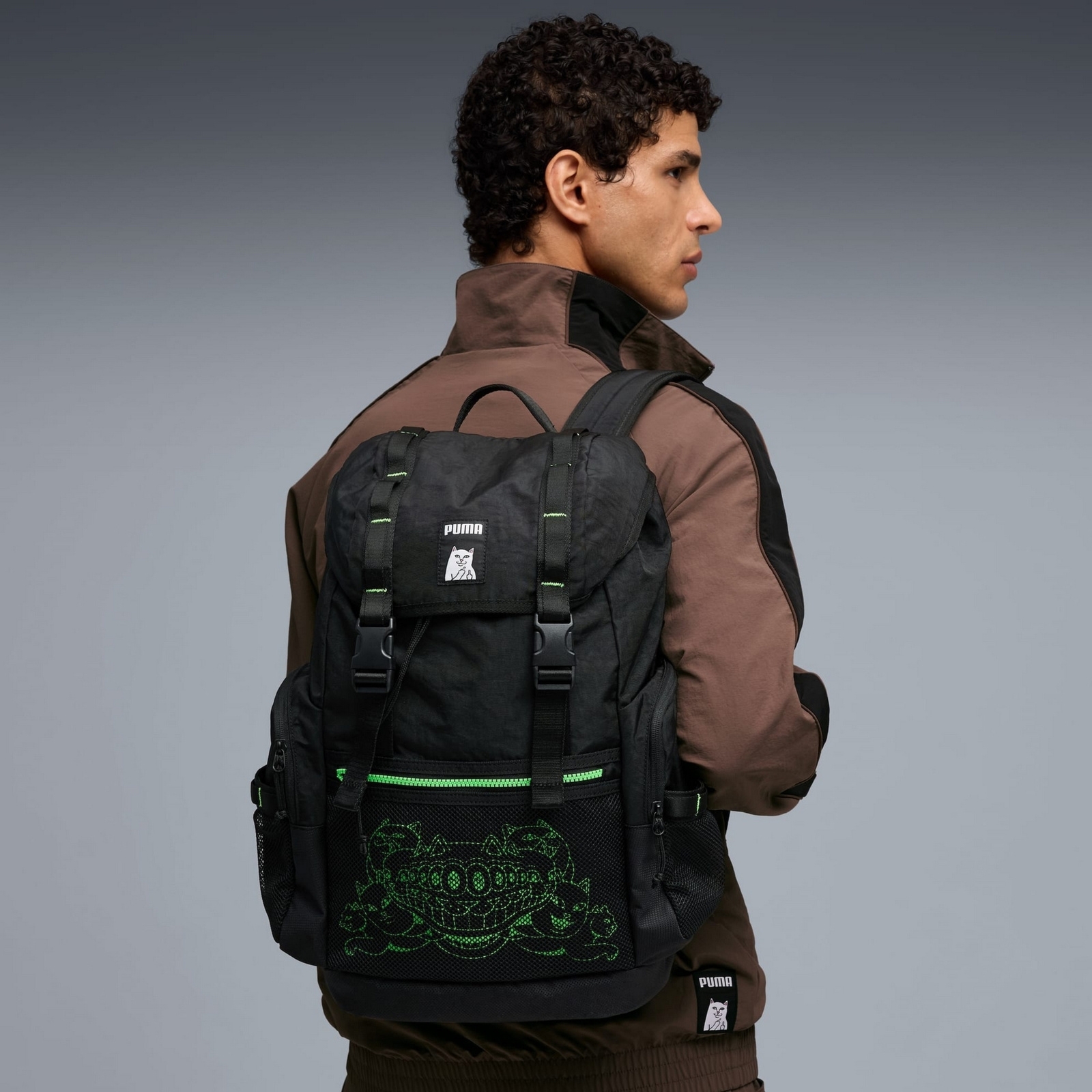 Plecak miejski męski Puma RIPNDIP czarny 09181801