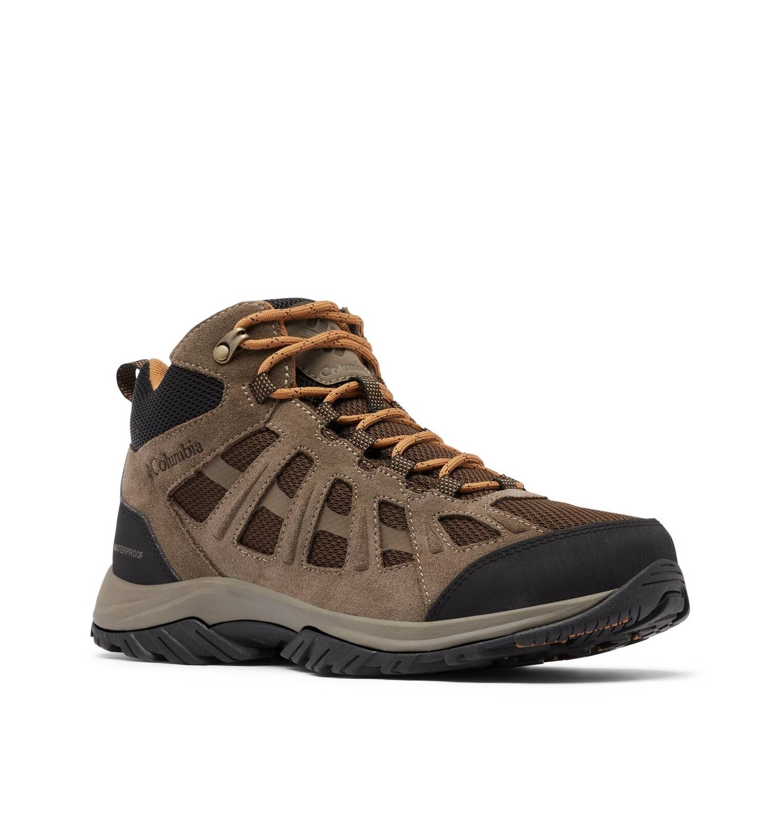 Buty trekkingowe mskie Columbia REDMOND III MID WATERPROOF brzowe 1940581231