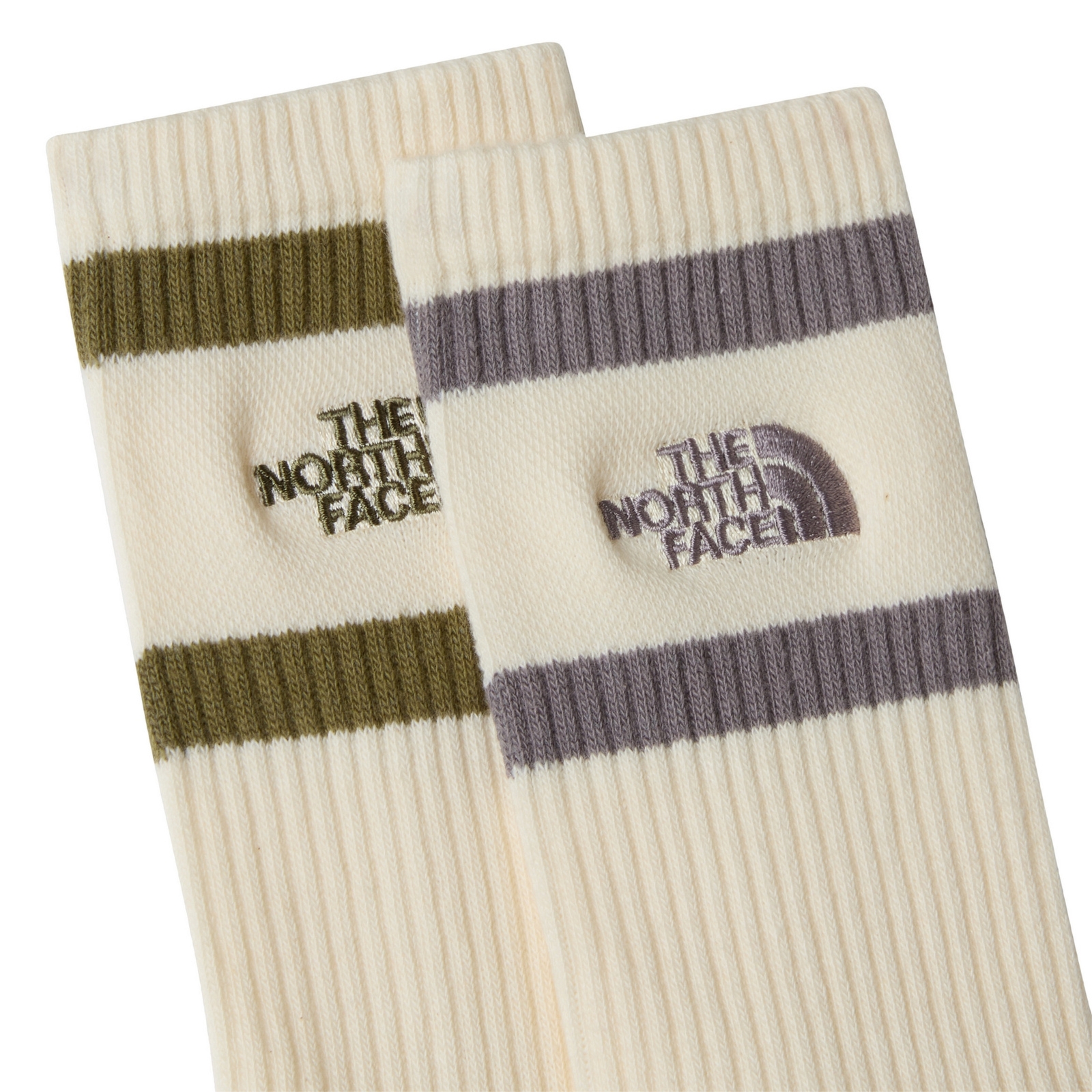 Skarpety unisex The North Face EVERYDAY CREW HERITAGE 2-PACK be�owe NF0A8EGNLE7